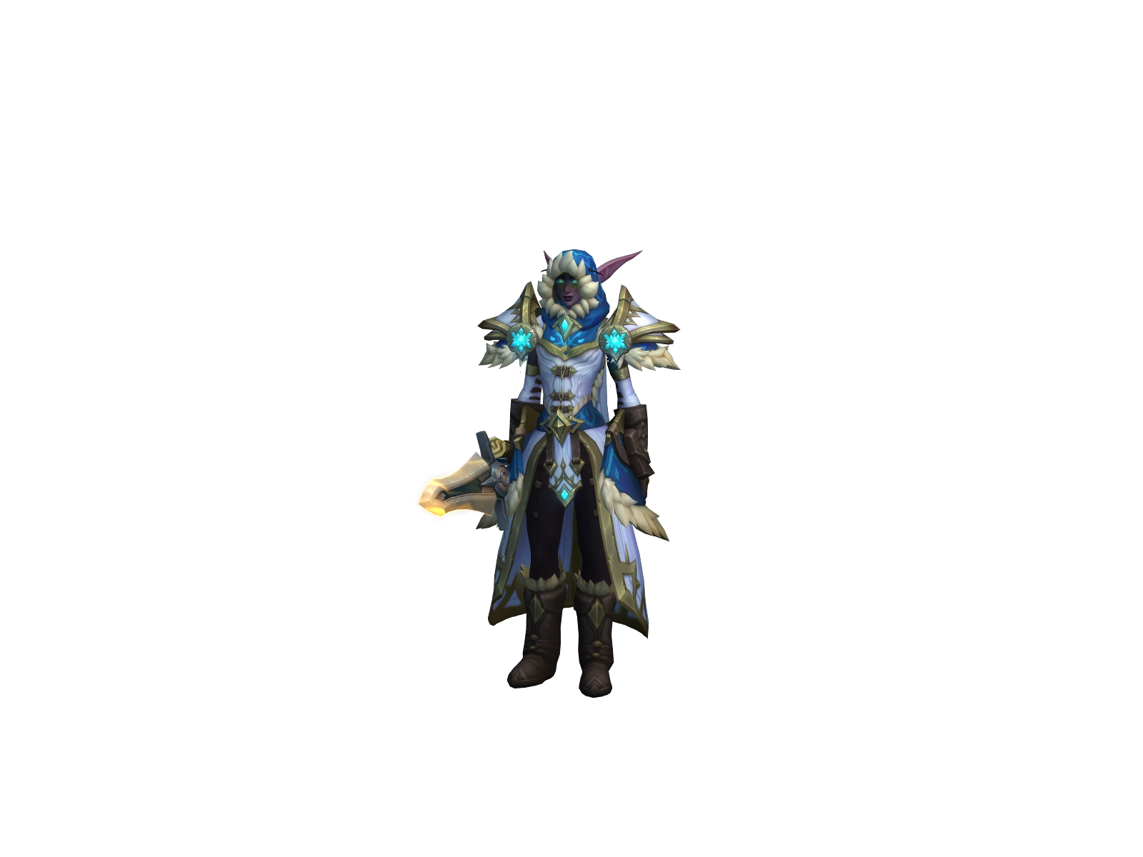 Mograineamon 3D character render