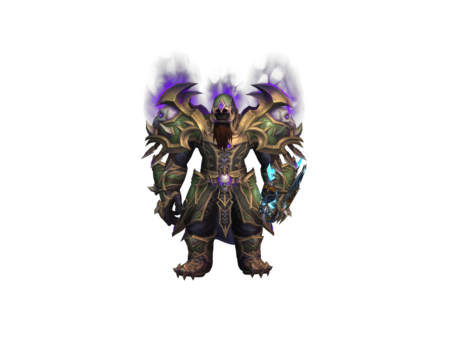 Yuenackerman 3D character render