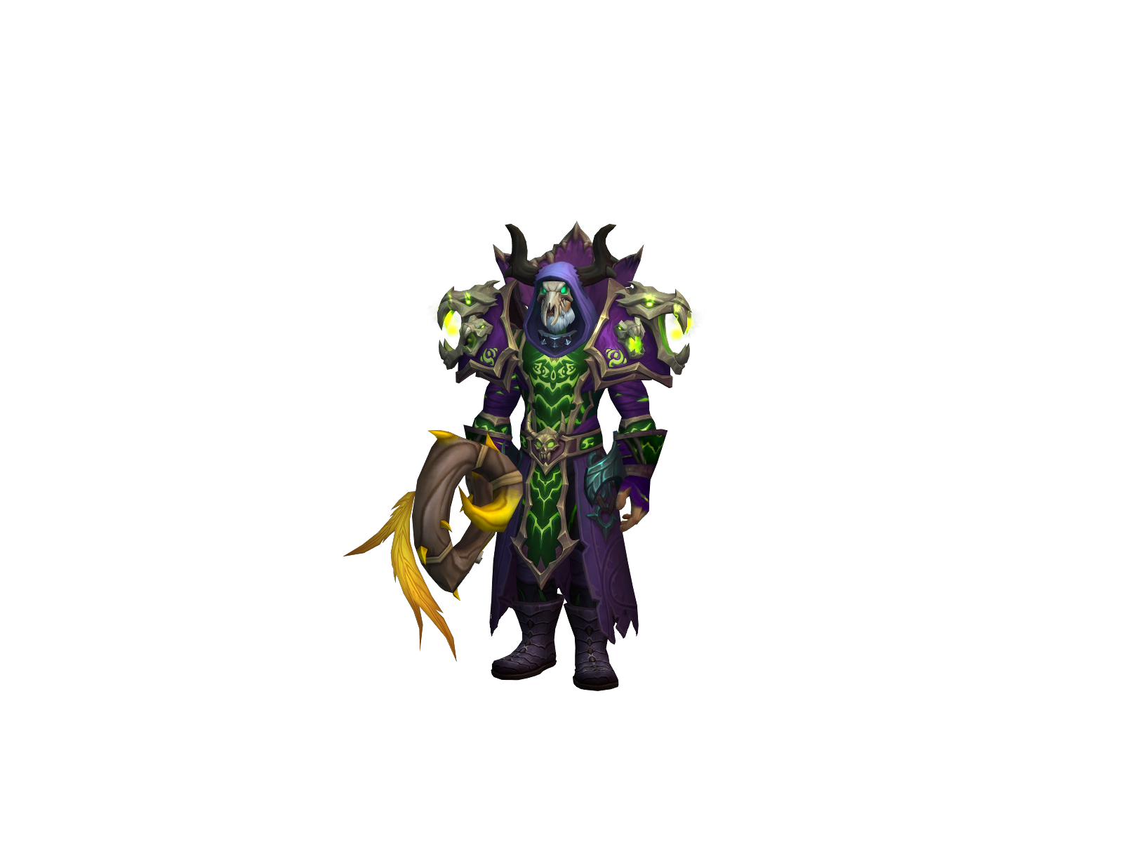 Chaosbôltz 3D character render