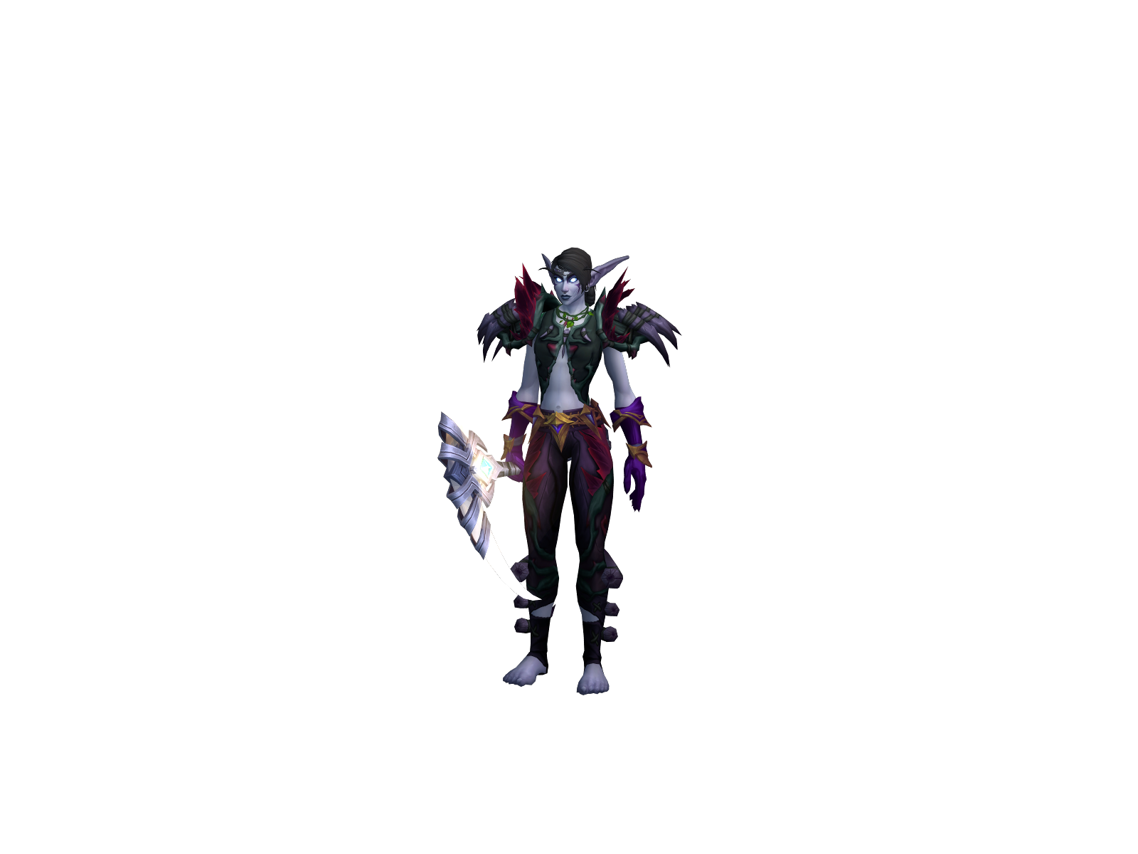 Joshuafiller 3D character render
