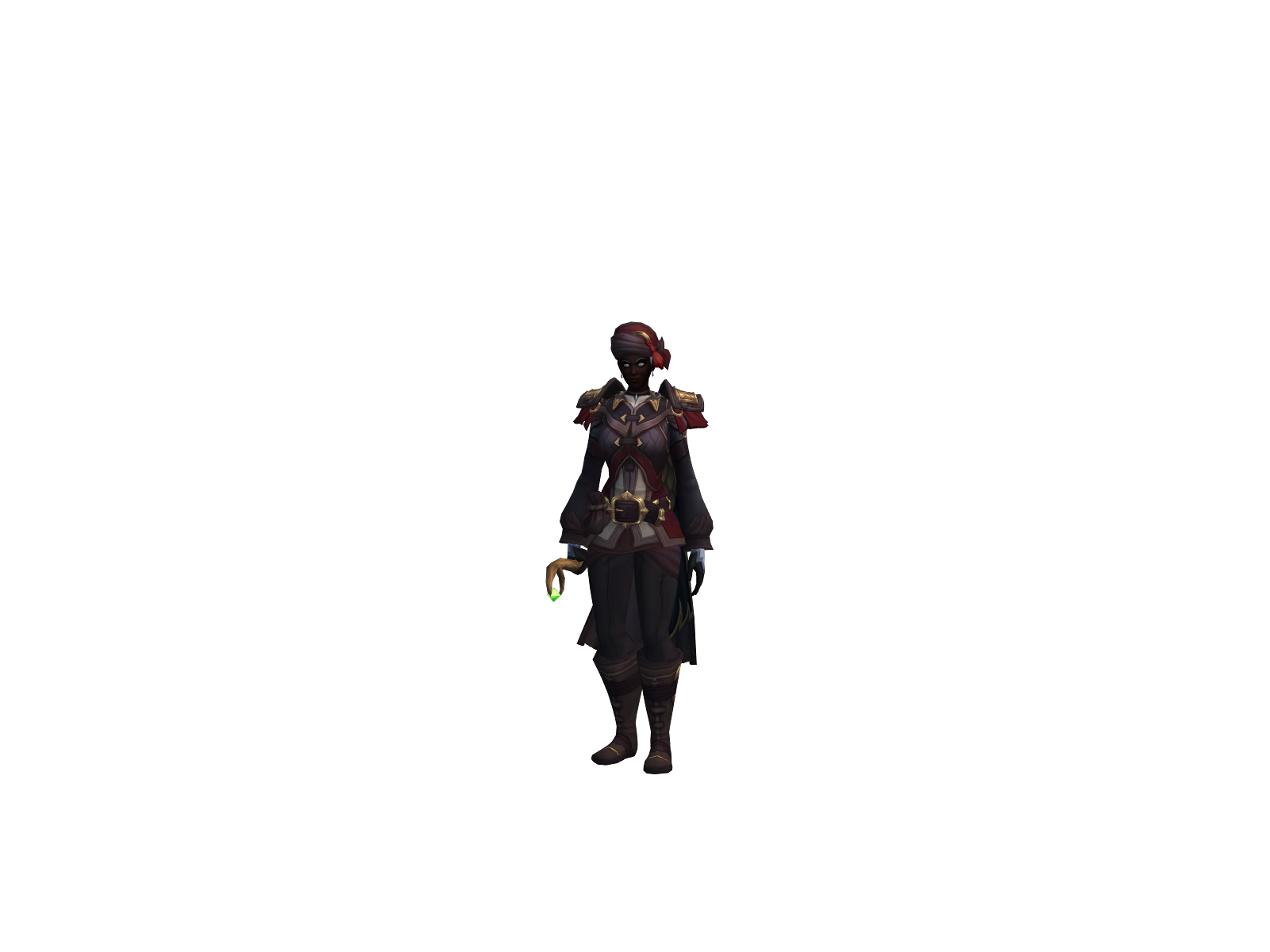 European 3D character render