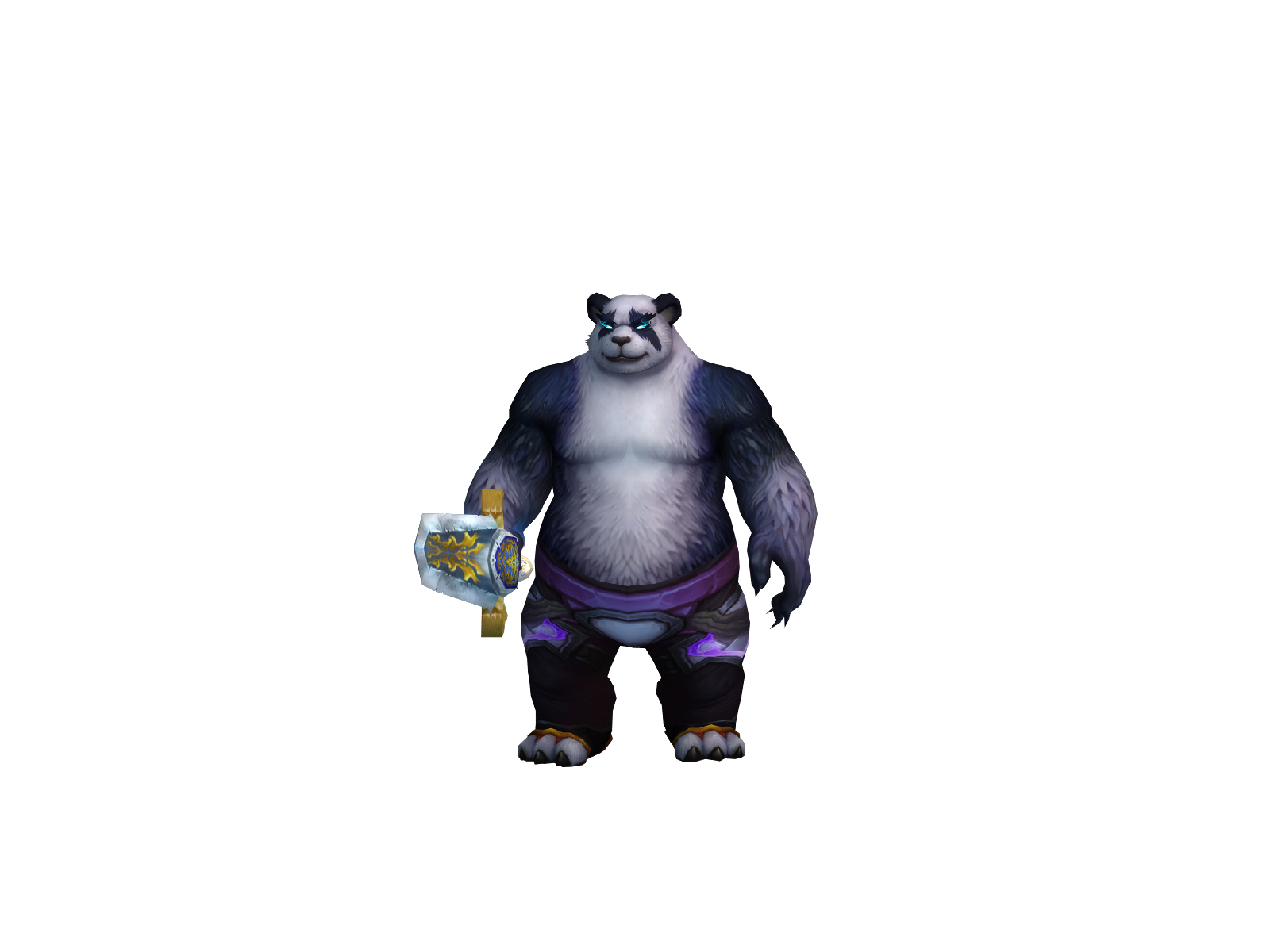 Ggjang 3D character render