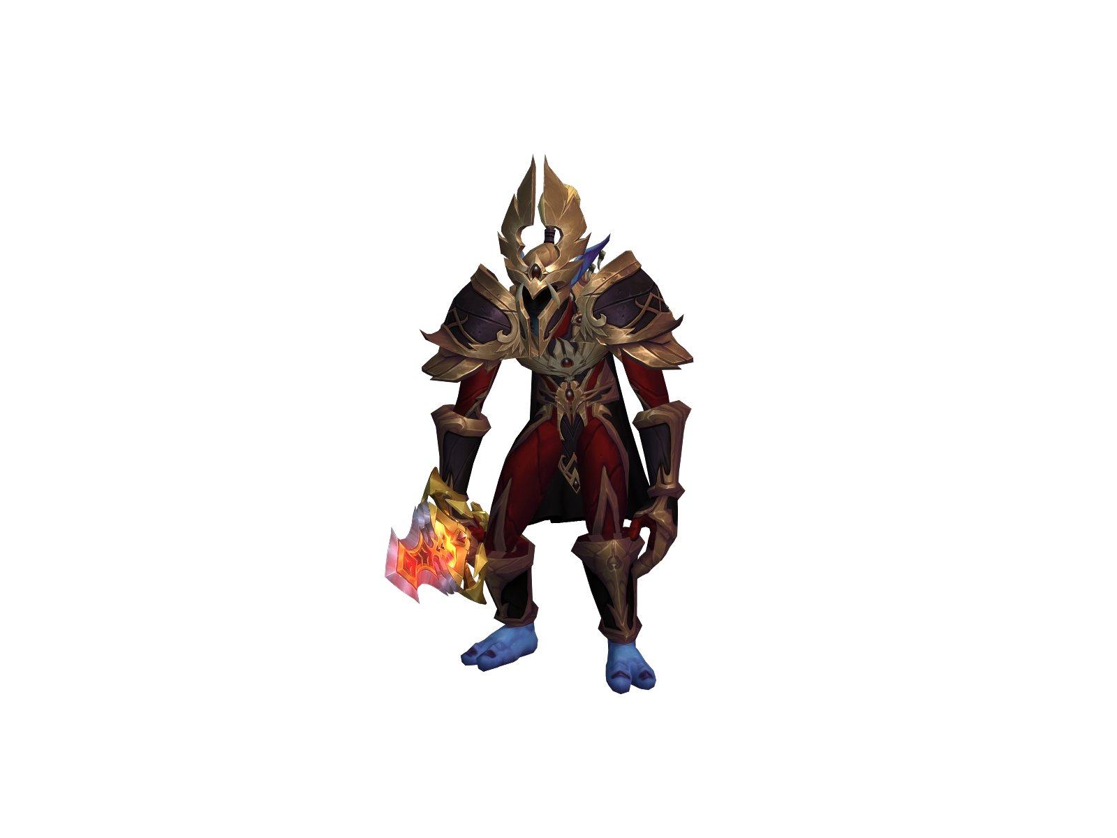 Drayali 3D character render