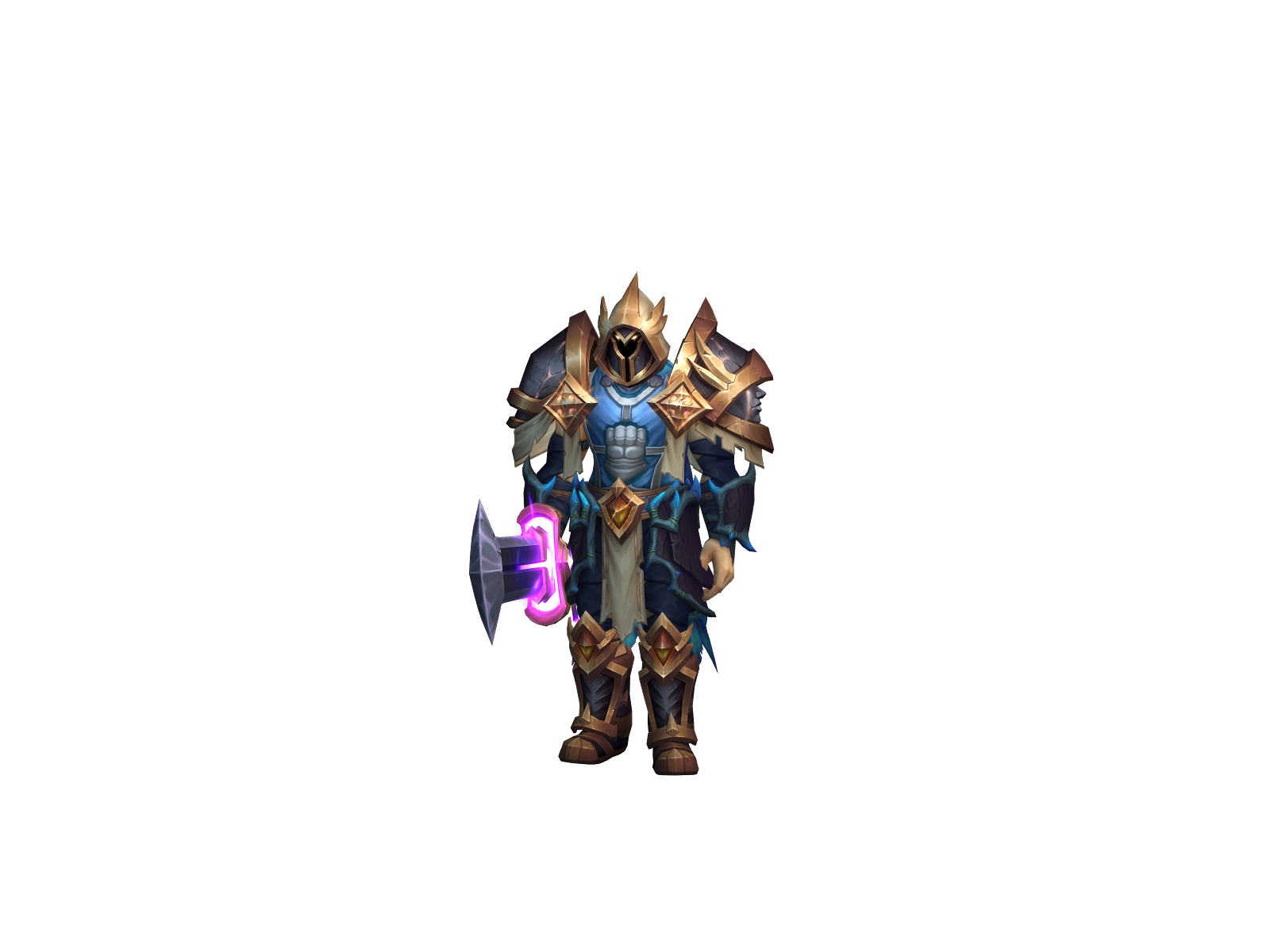 Blazere 3D character render