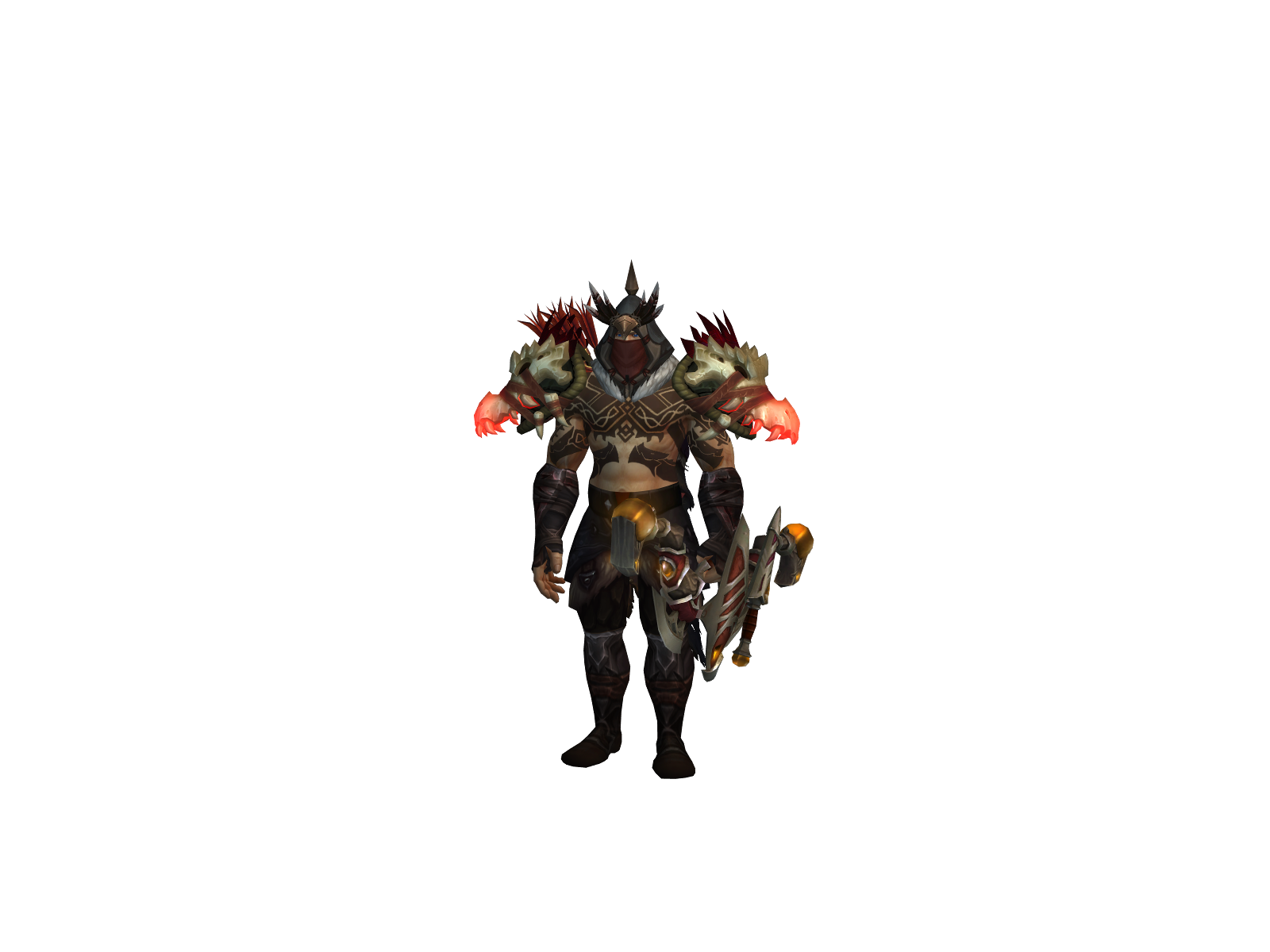 Bigbootyduty 3D character render