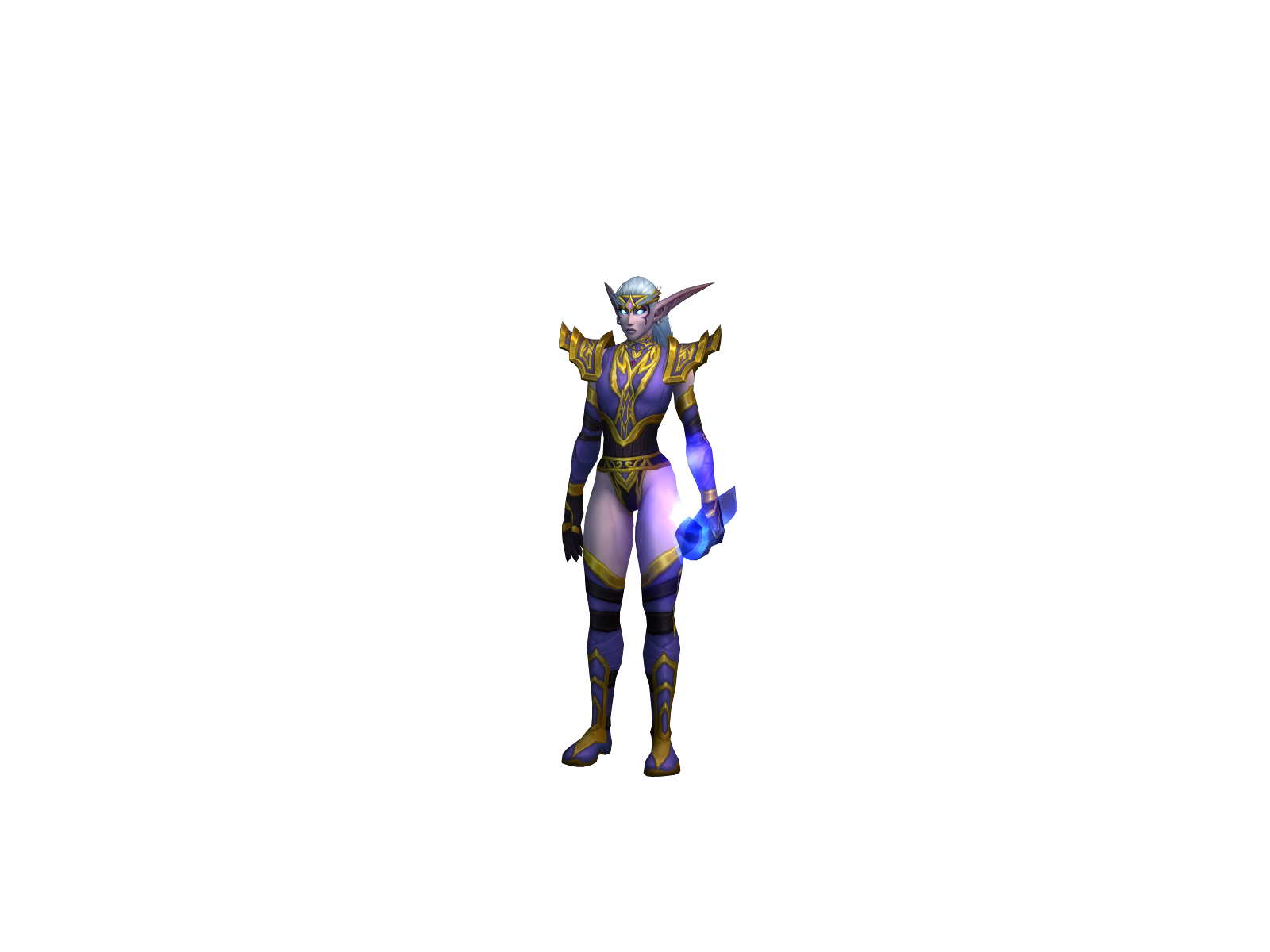 Fentfolded 3D character render