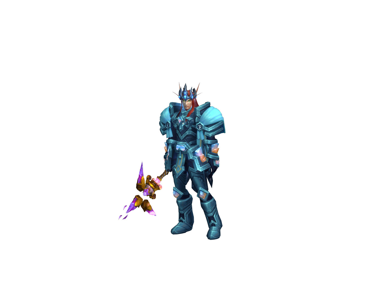 Dracomissile 3D character render