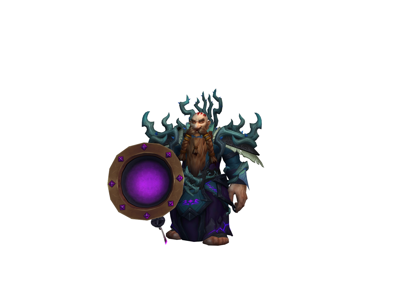 Keithwarlock 3D character render