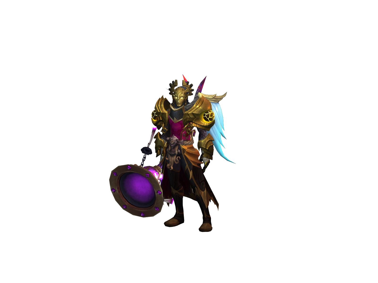 Endless 3D character render