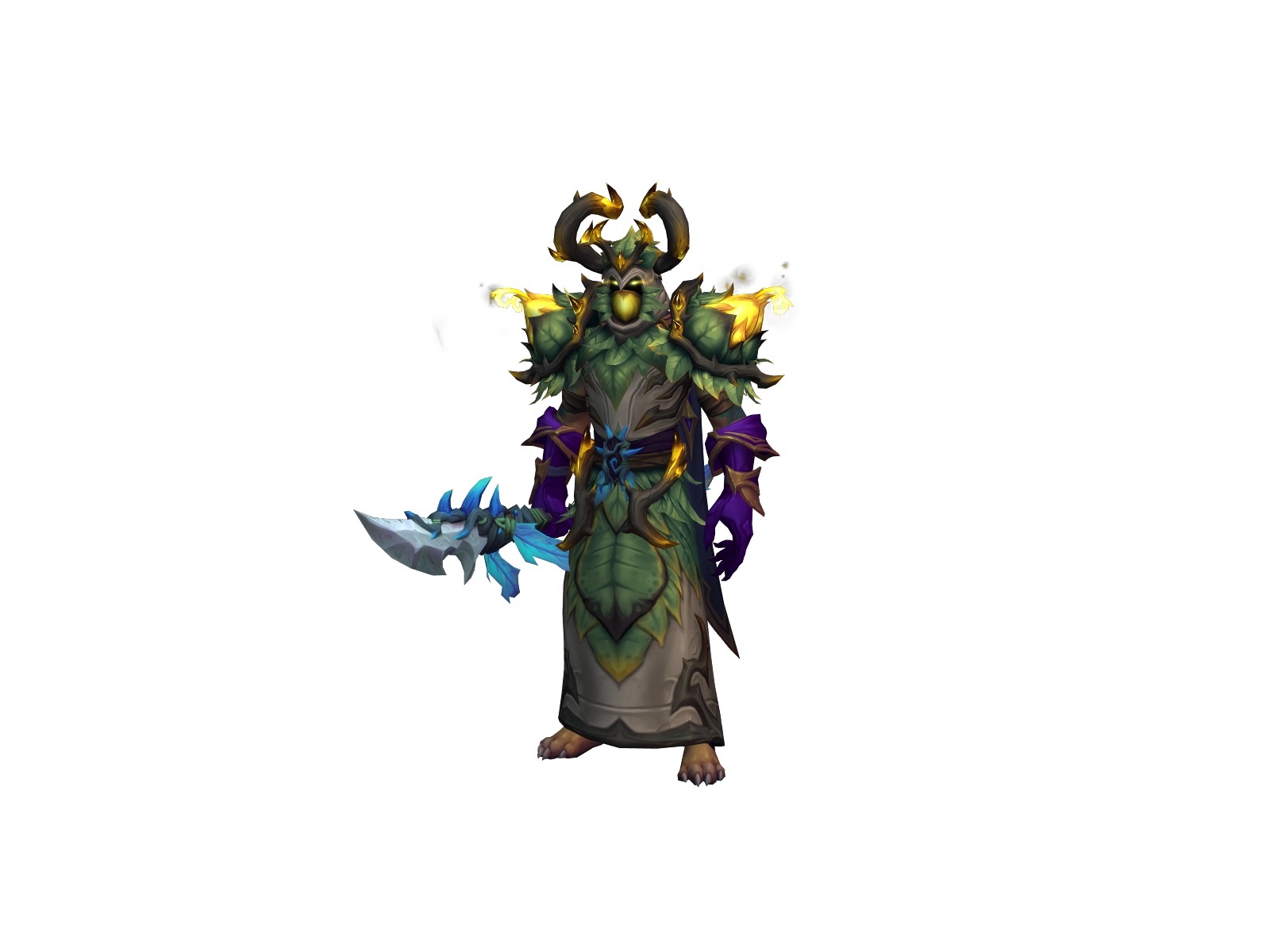 Rootstalker 3D character render