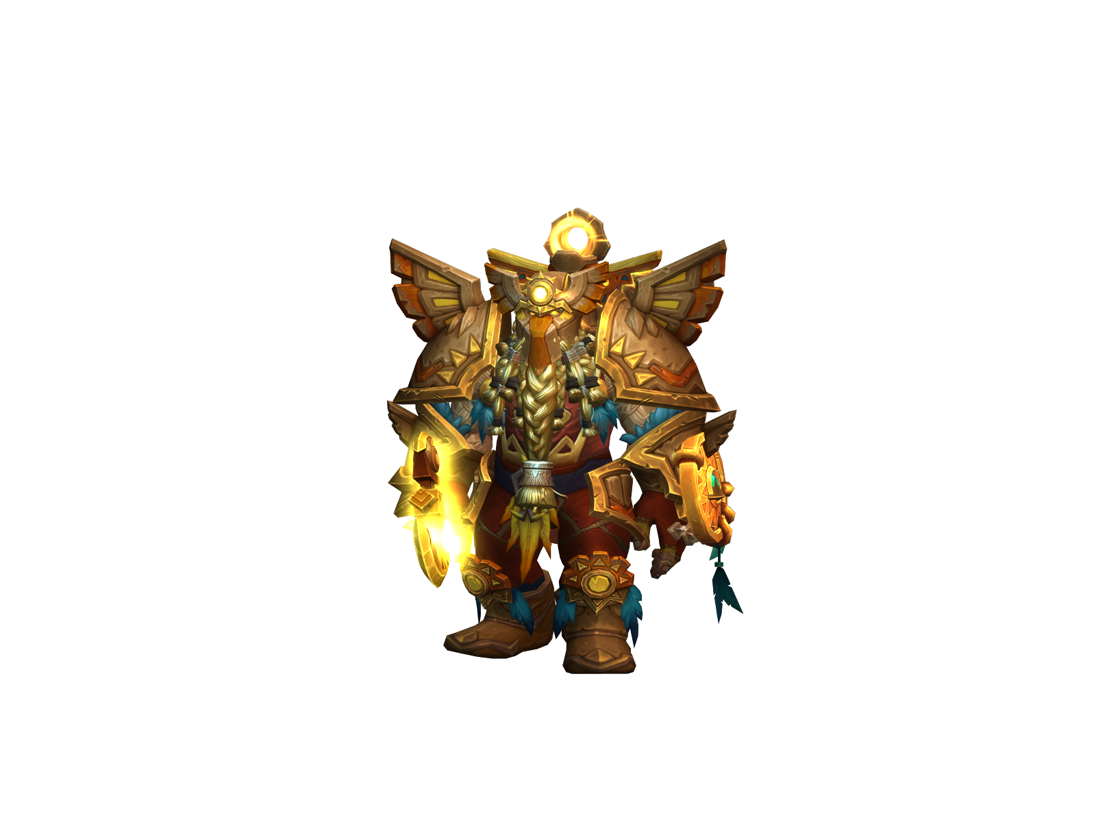 Zaqq 3D character render