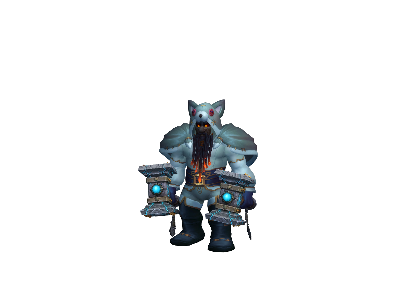 Manchosham 3D character render