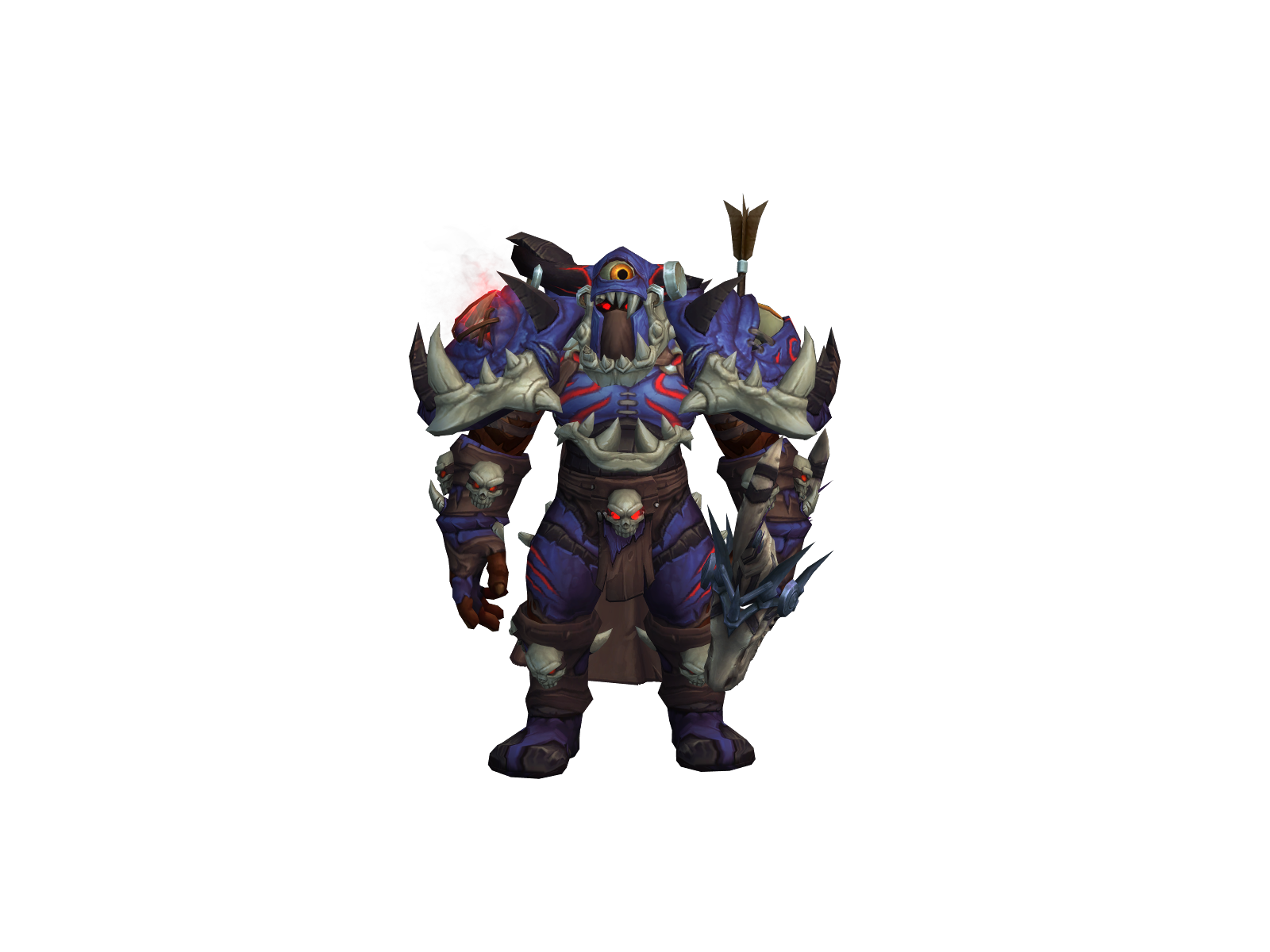 Raxus 3D character render
