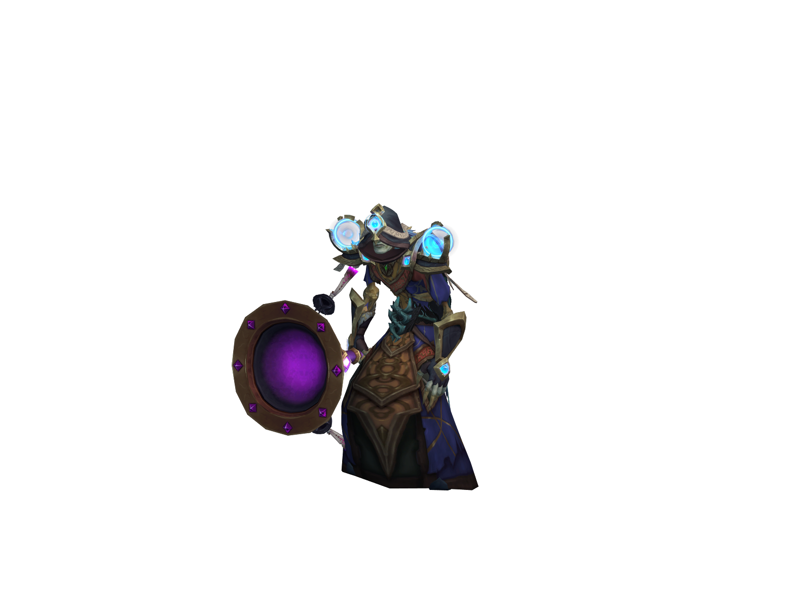 Thundamage 3D character render