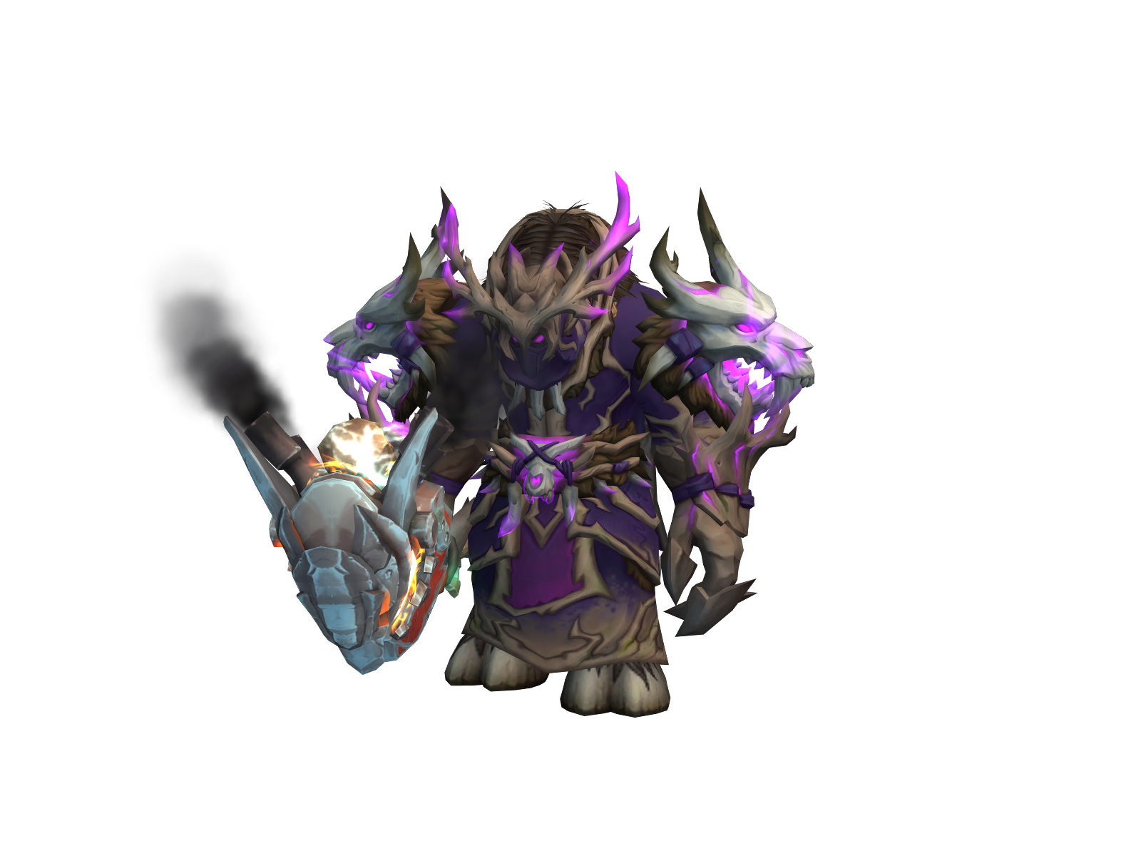 Drukavar 3D character render