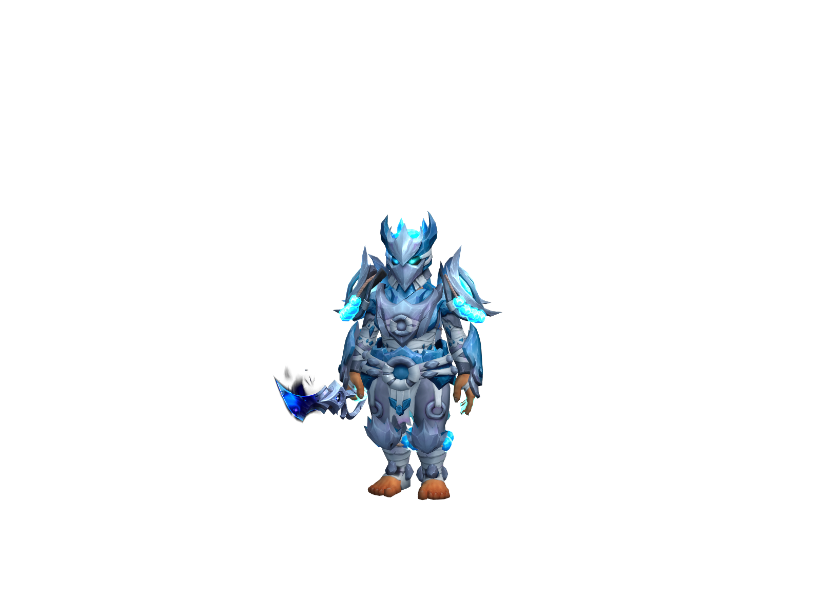 Bruelladevil 3D character render