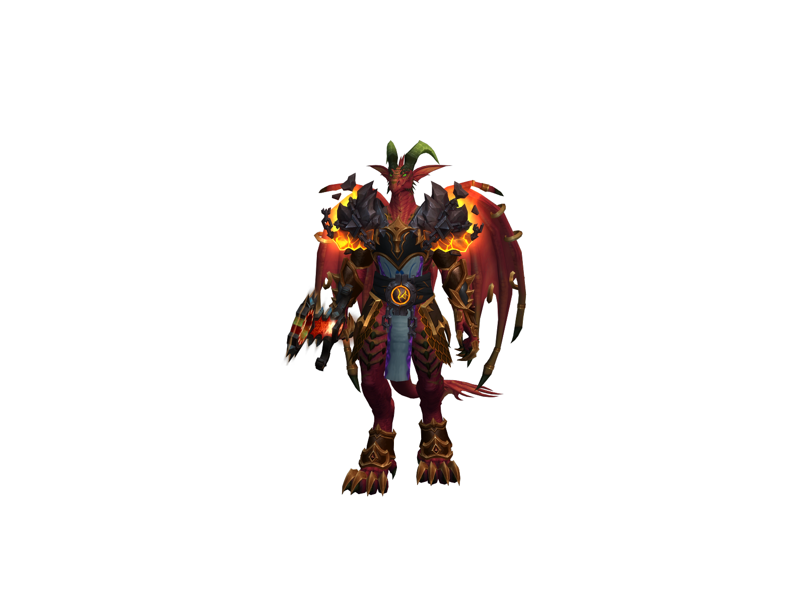 Firetoxic 3D character render