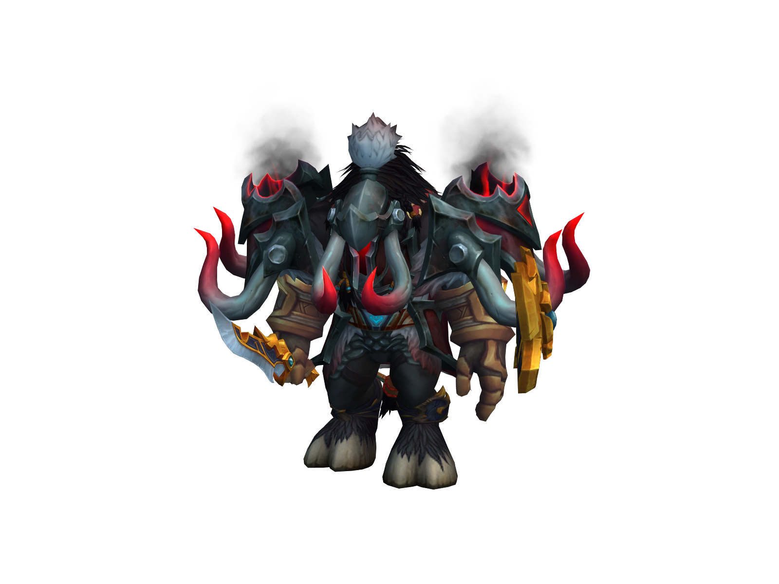 Hooff 3D character render