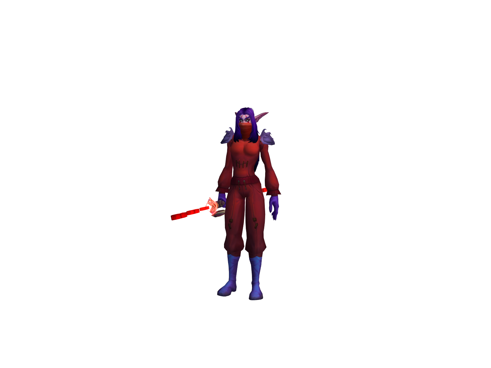 Burchl 3D character render