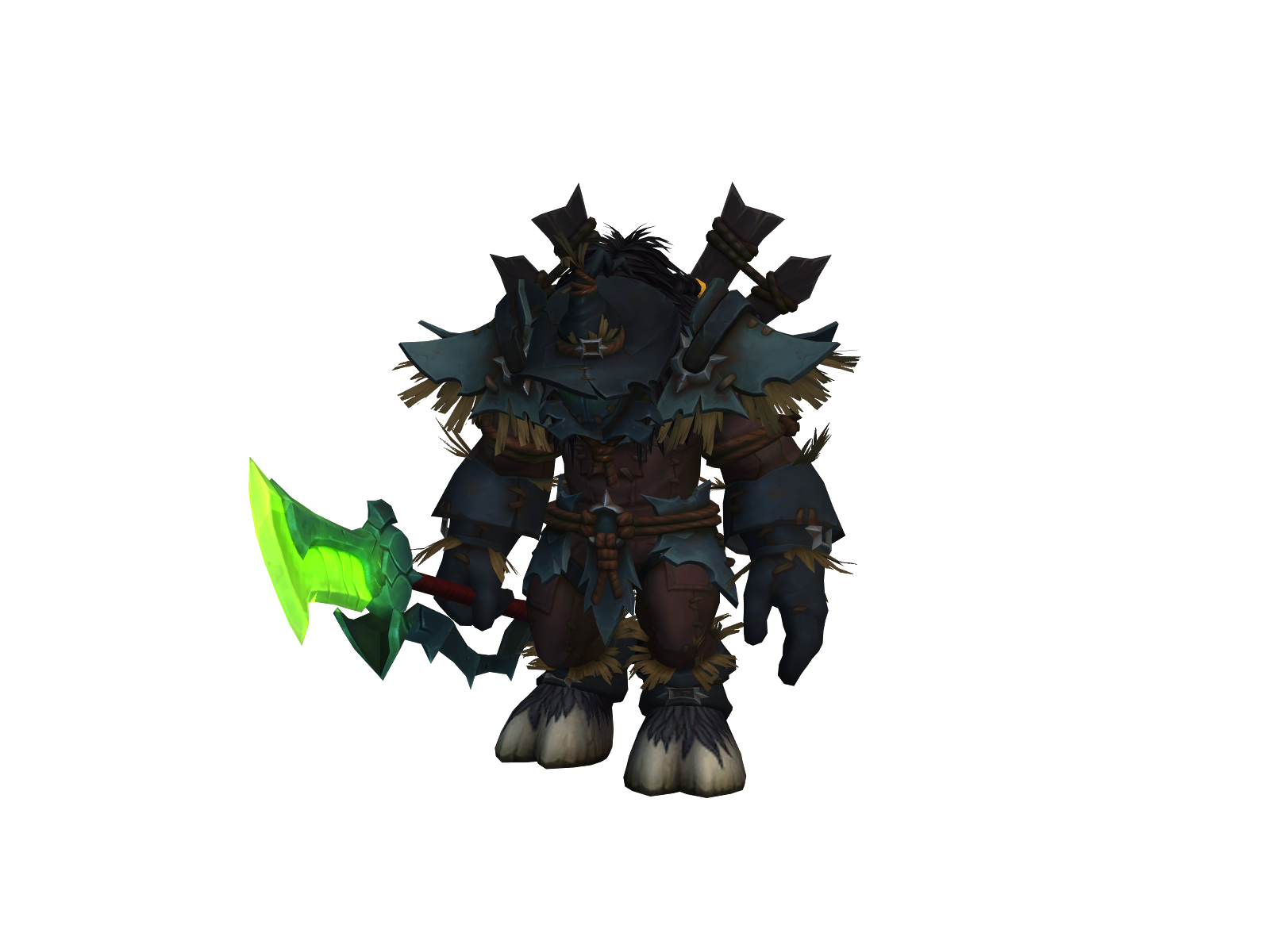 Dacricket 3D character render