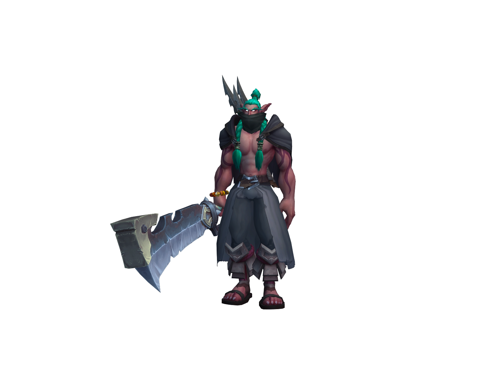 Sniperlee 3D character render