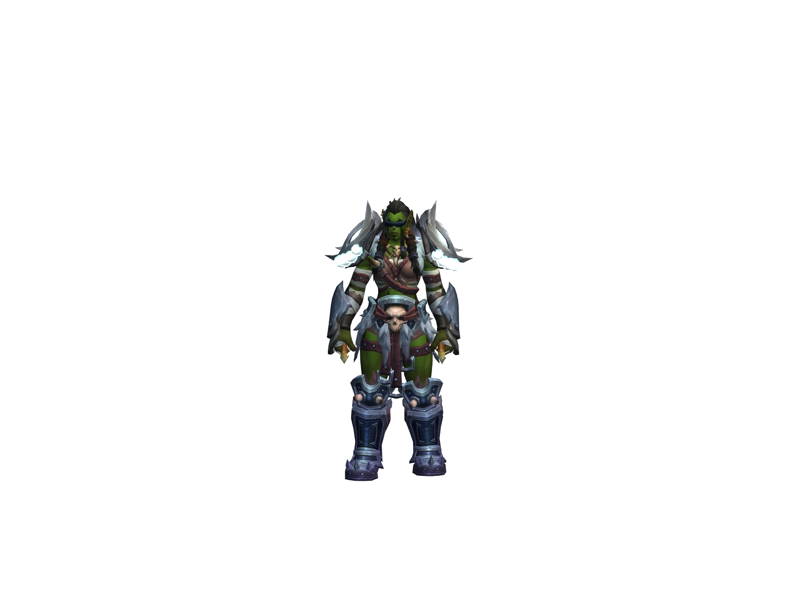 Augumonk 3D character render