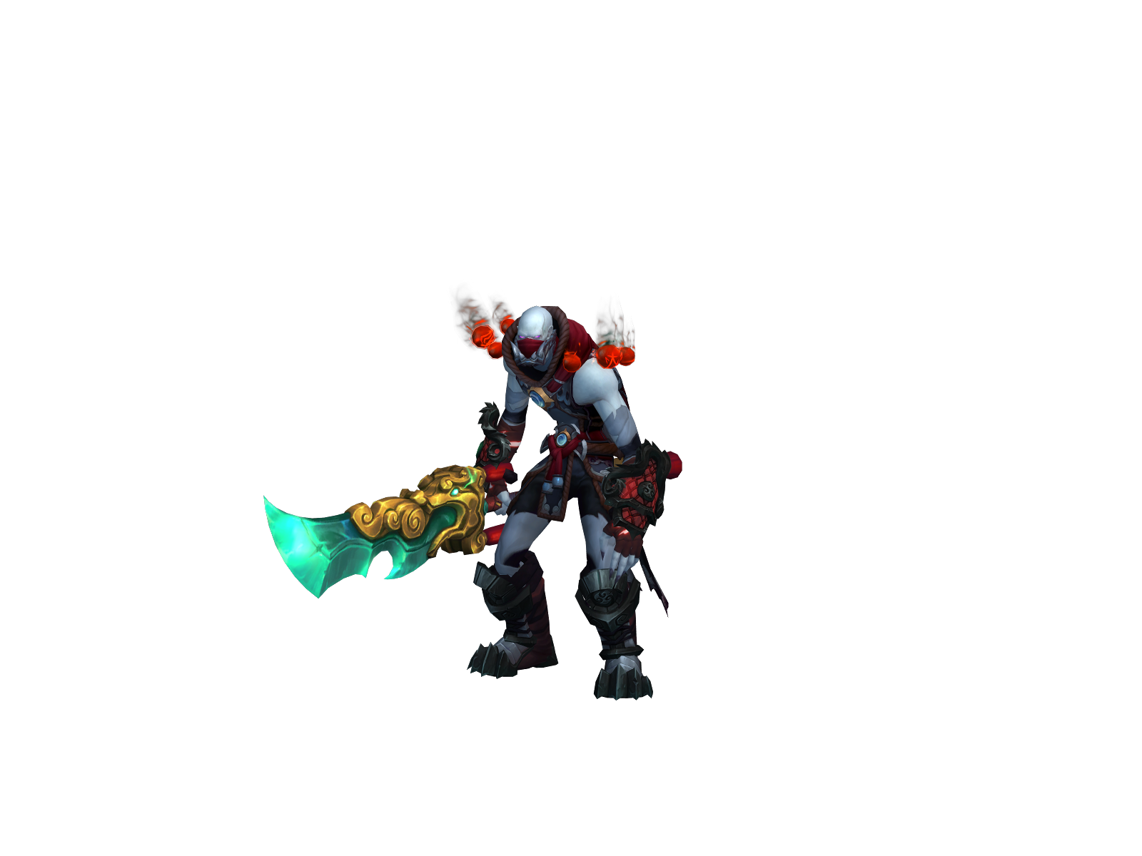 Iggychop 3D character render