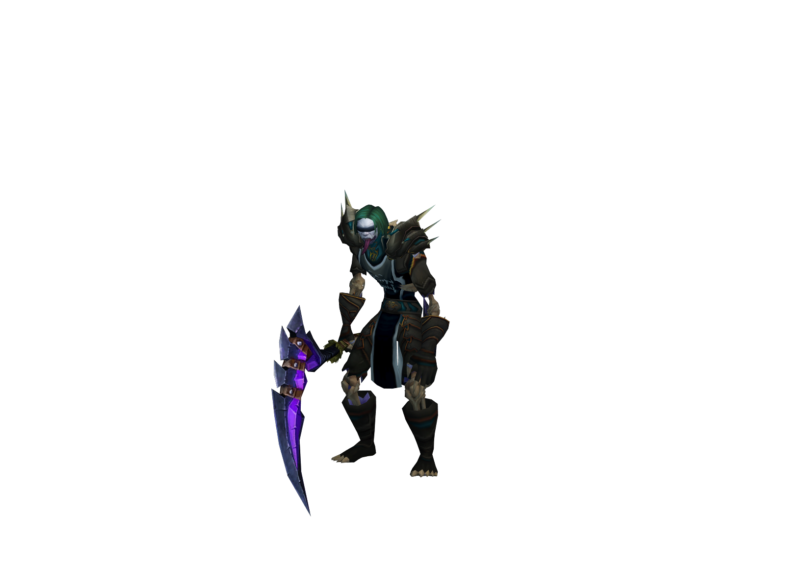 Aertyx 3D character render