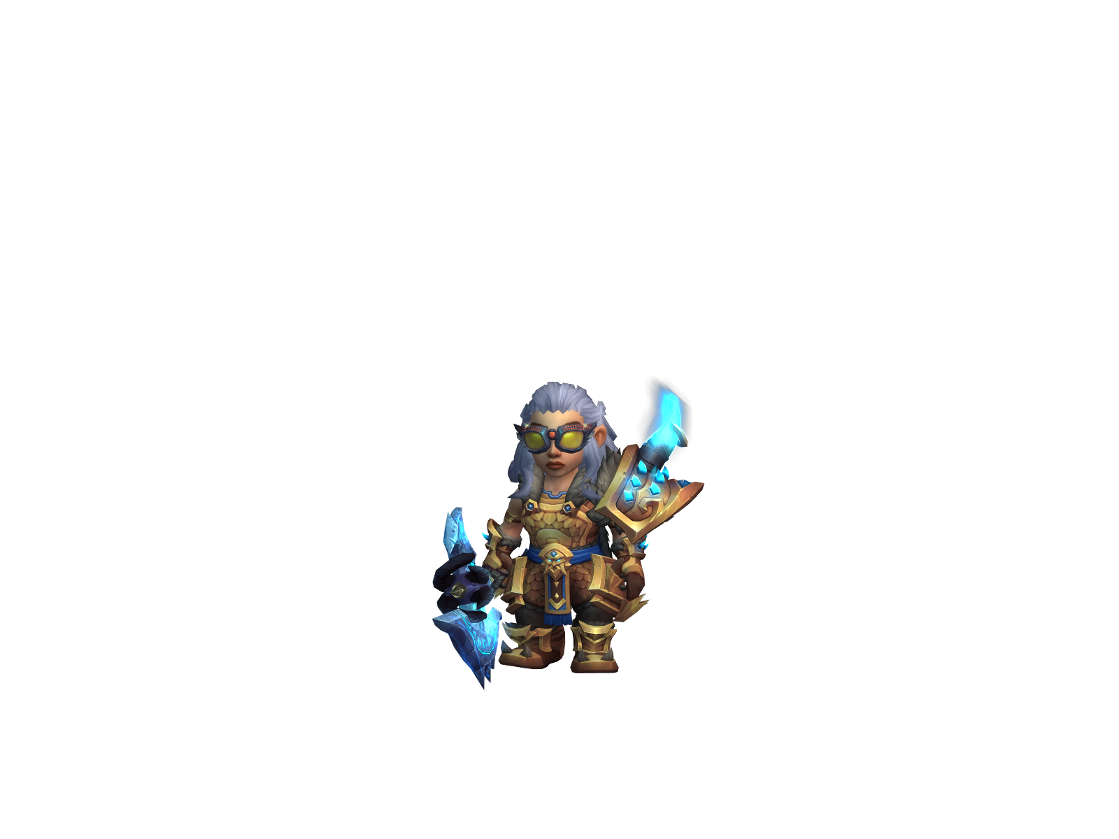Minyuk 3D character render