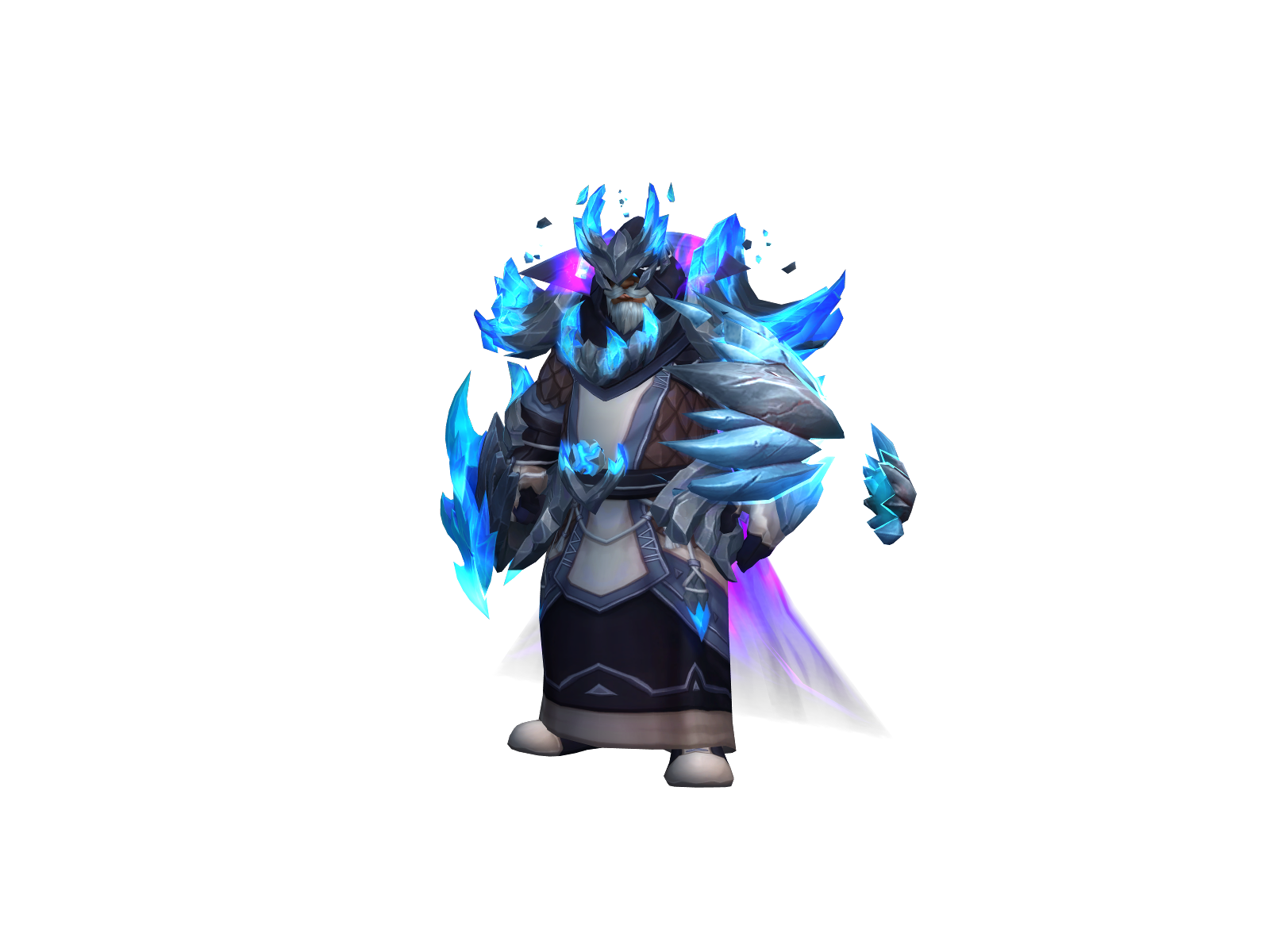 Krushockrush 3D character render