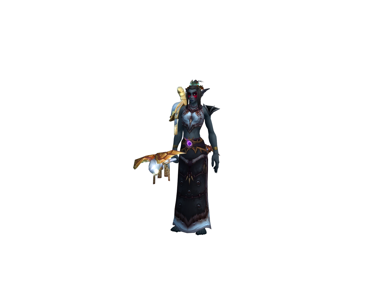 Motleylou 3D character render