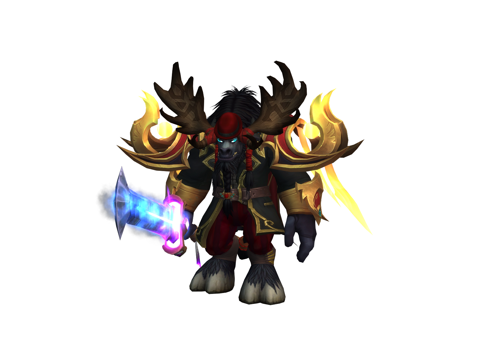 Hellixer 3D character render