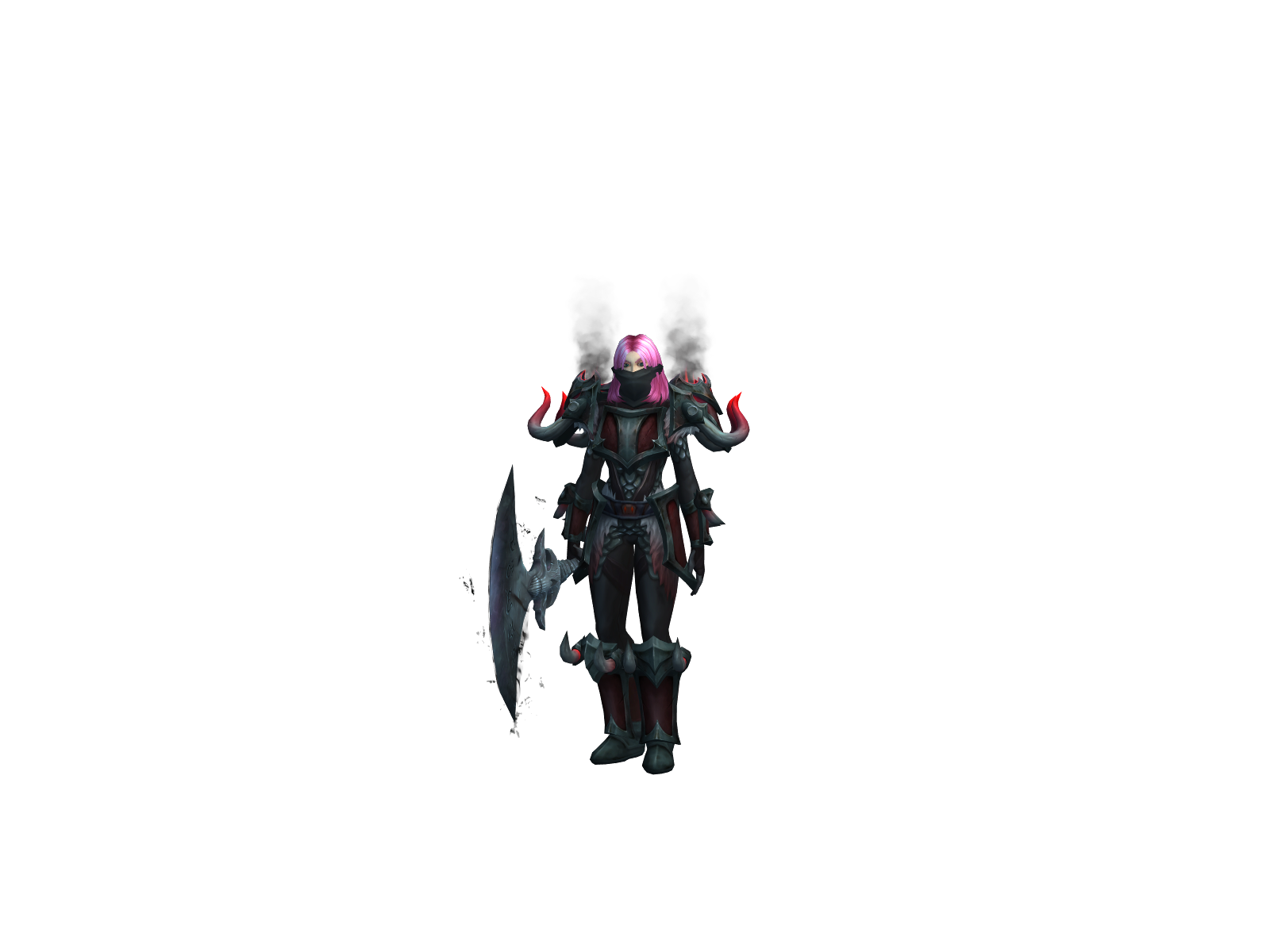 Zweihanderx 3D character render