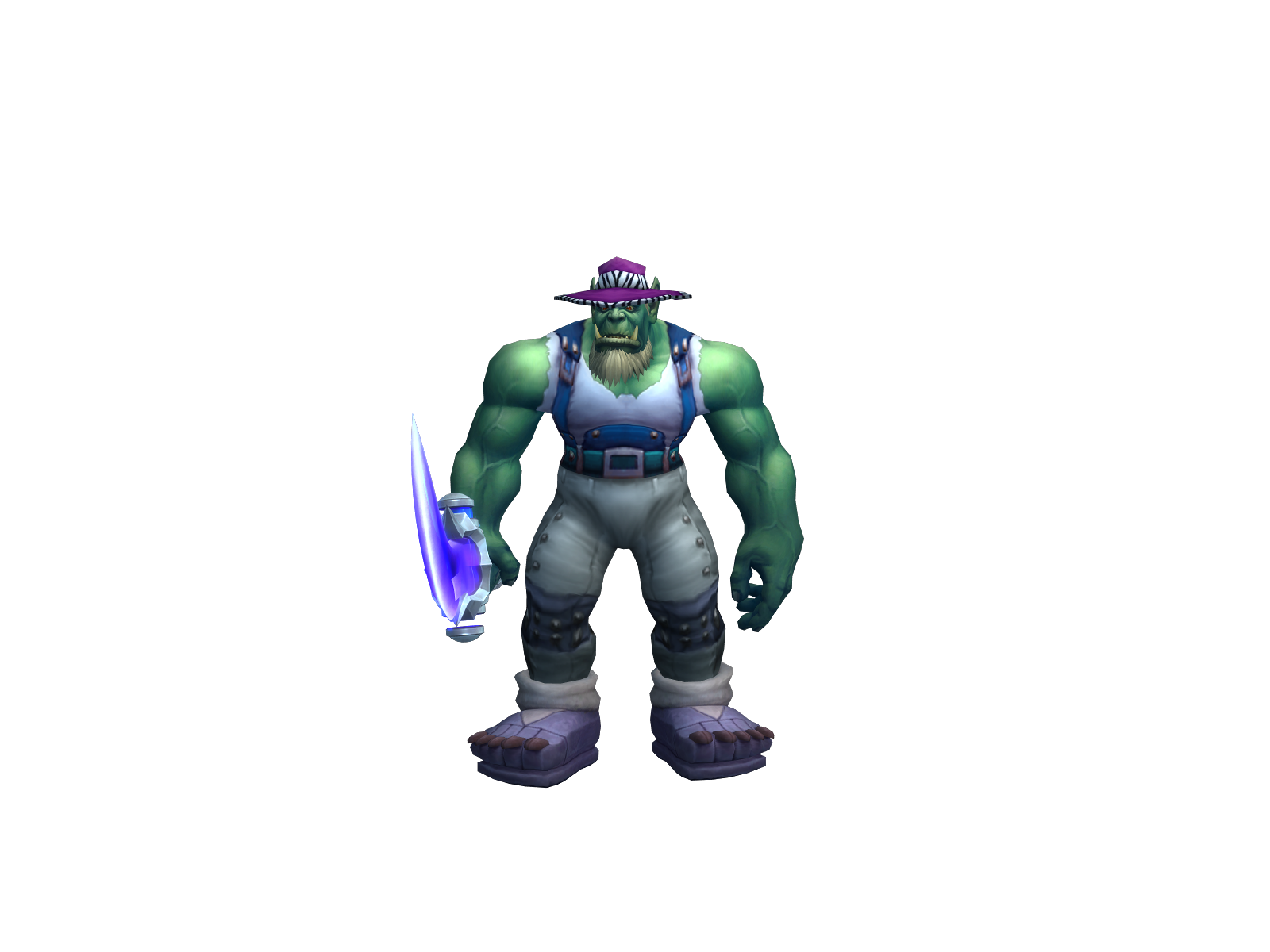 Trinket 3D character render