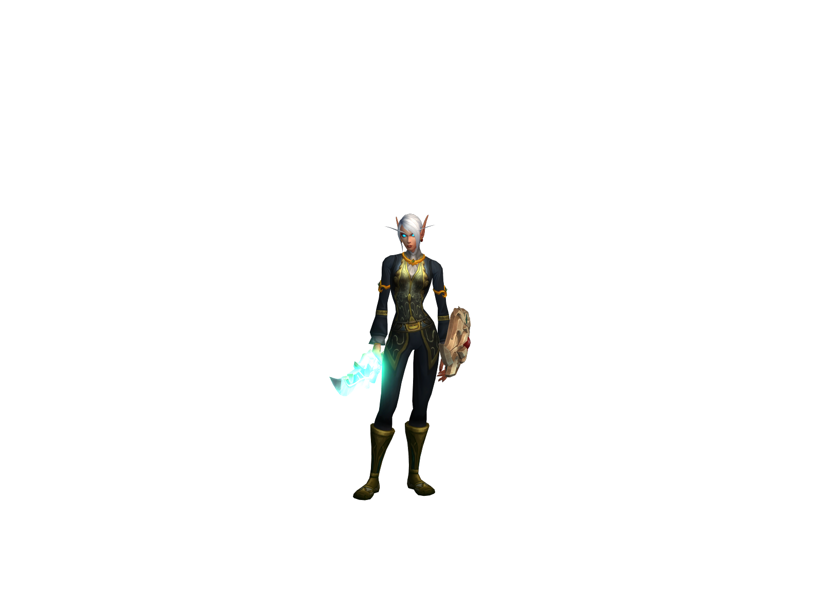 Elfredo 3D character render