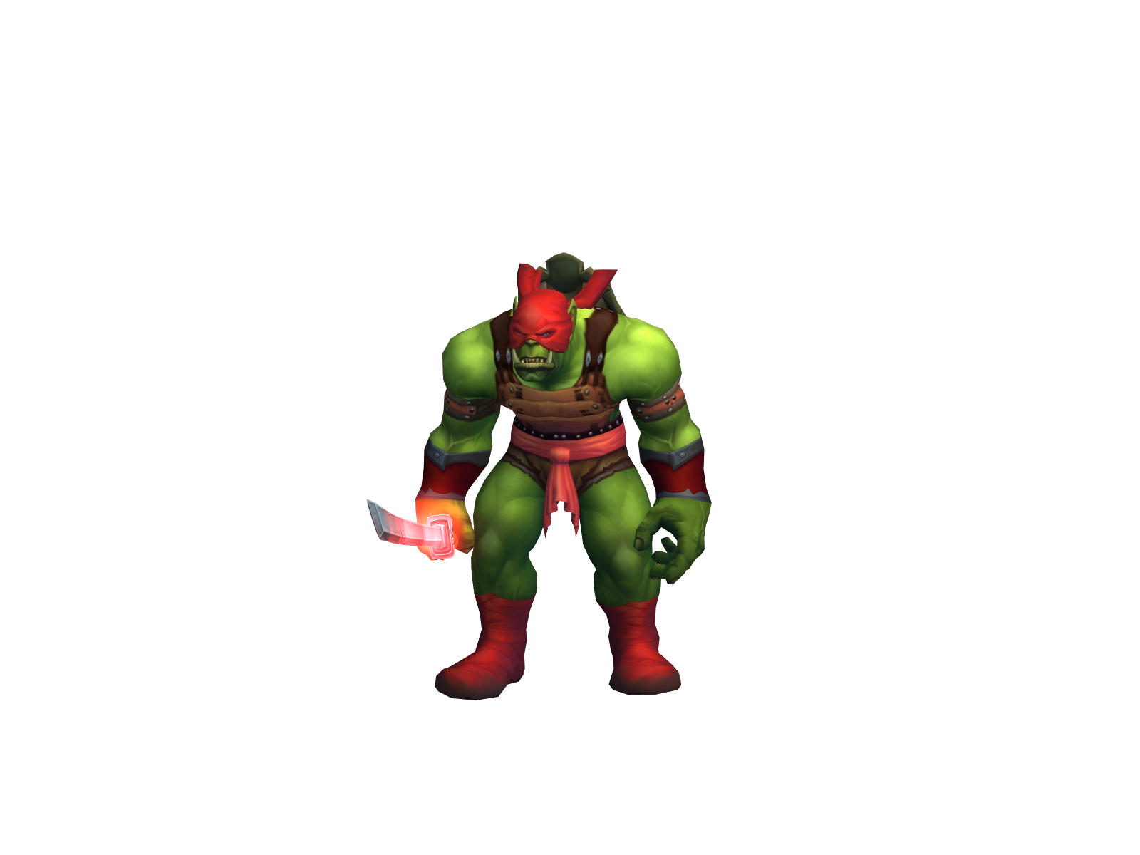 Kodìak 3D character render