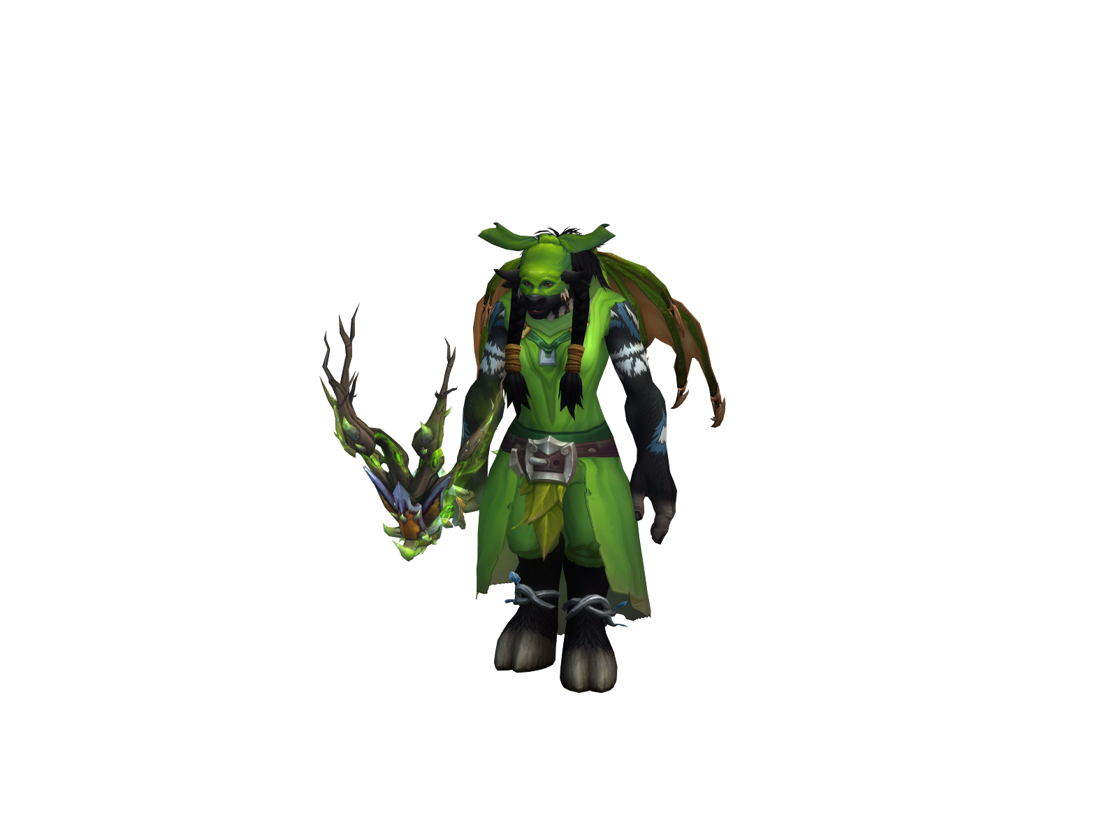 Zodic 3D character render
