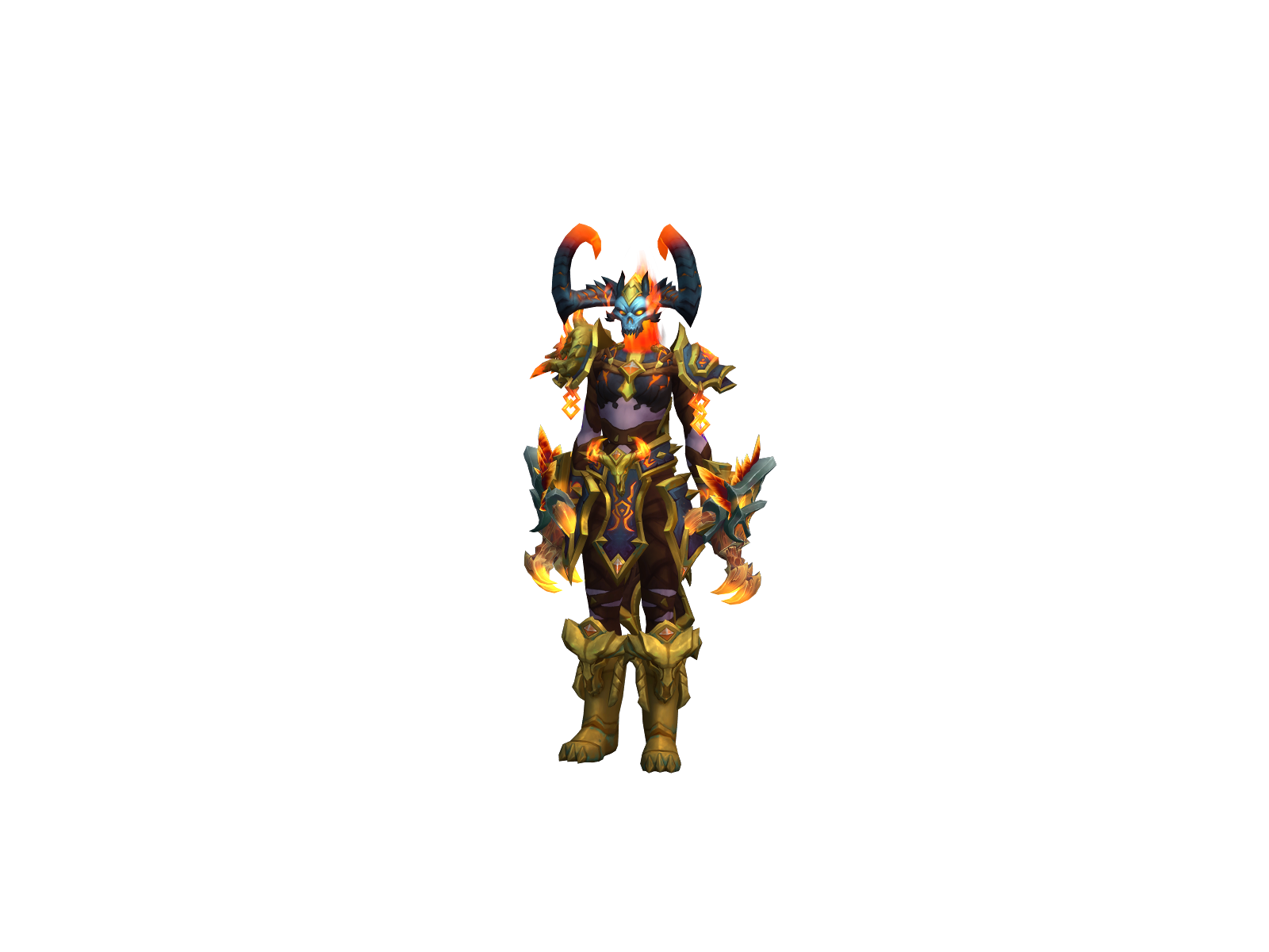 Demonbutters 3D character render
