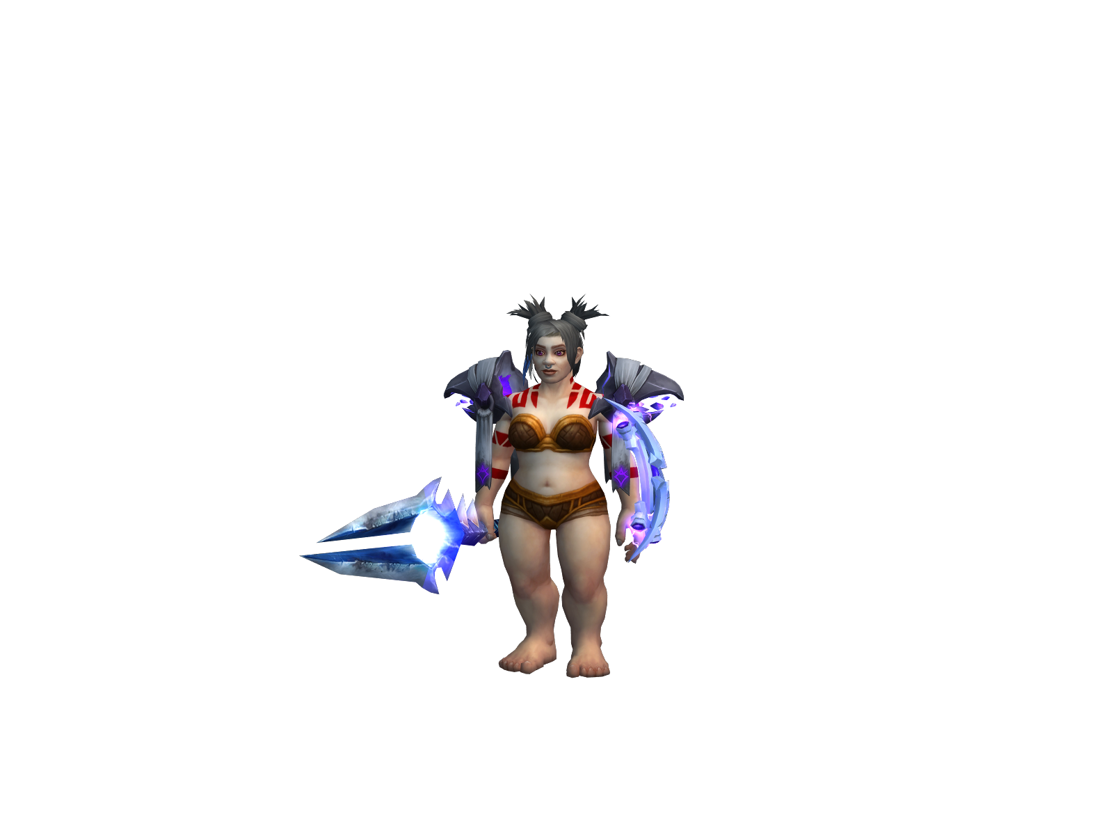 Slexpaladin 3D character render