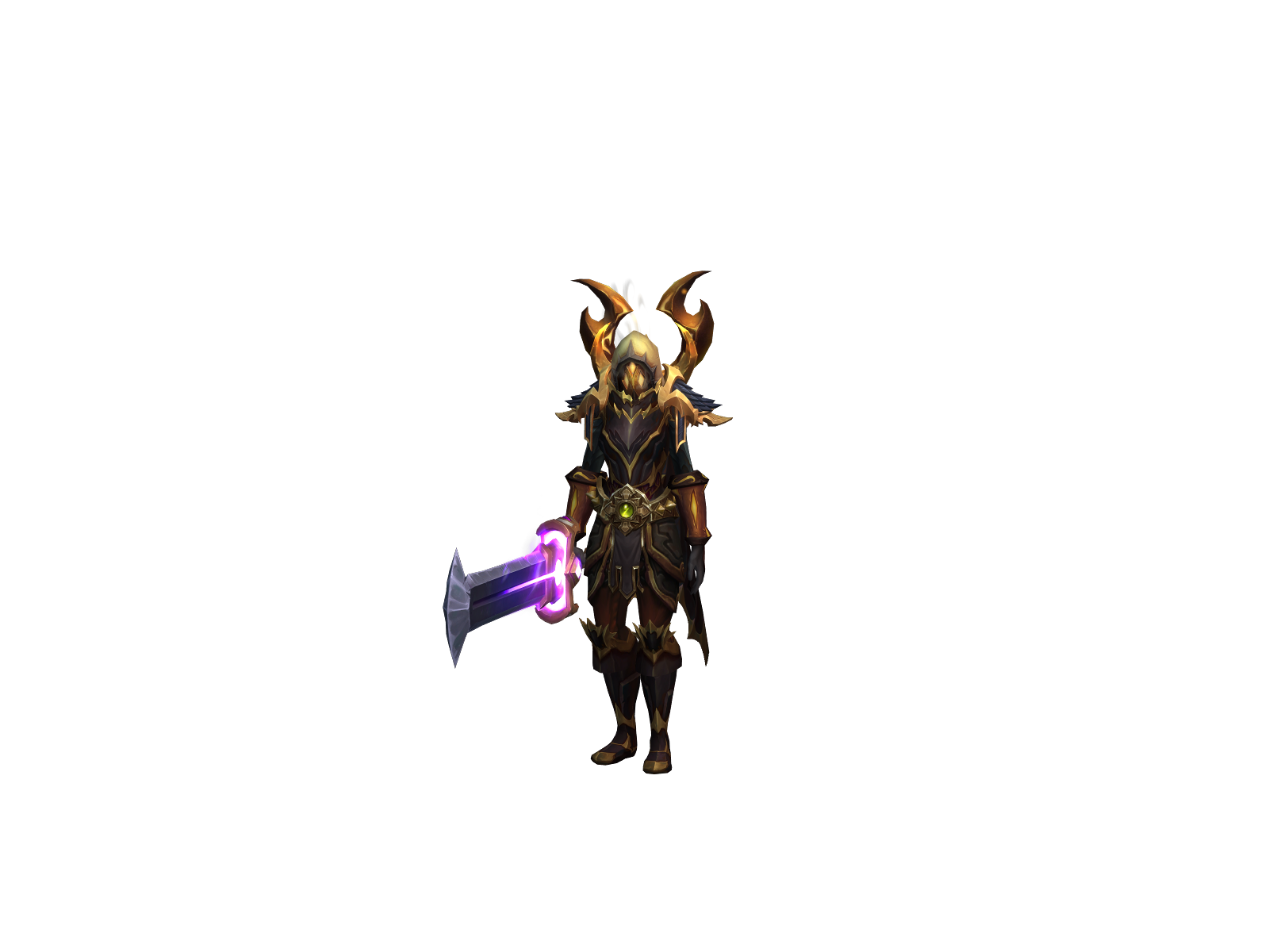 Auraelements 3D character render