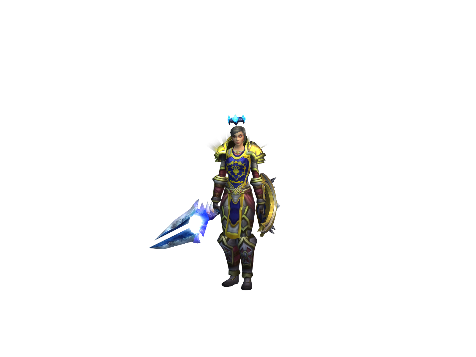 Krili 3D character render