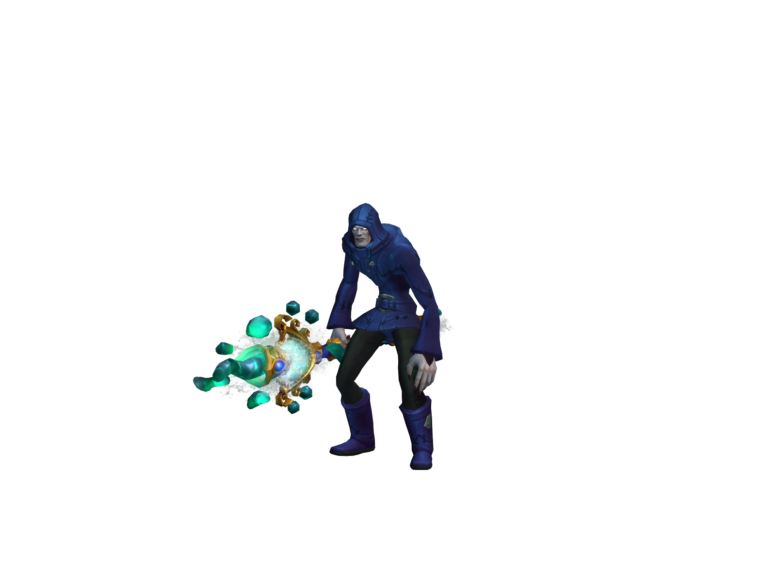Haust 3D character render