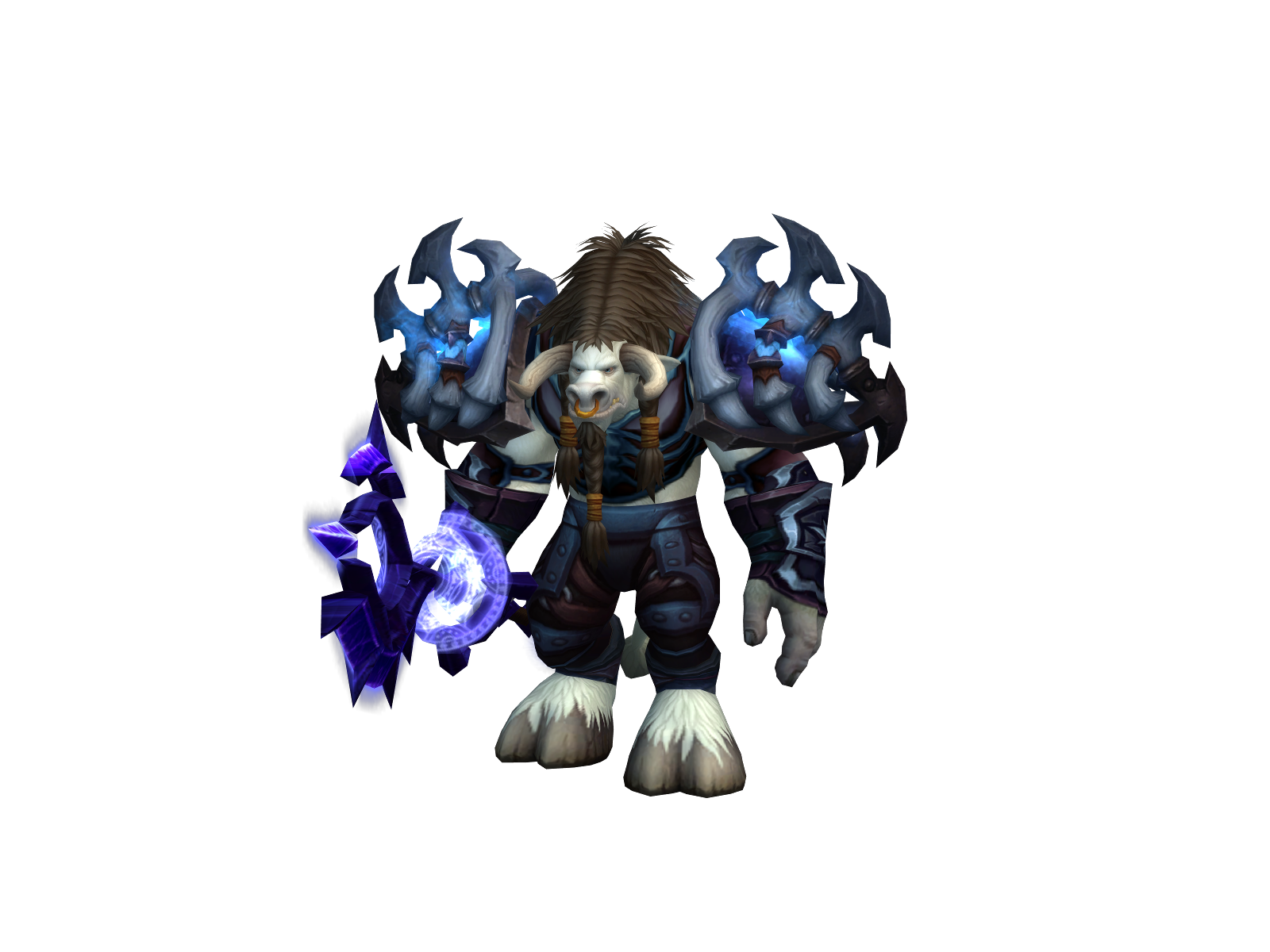 Gabelfou 3D character render