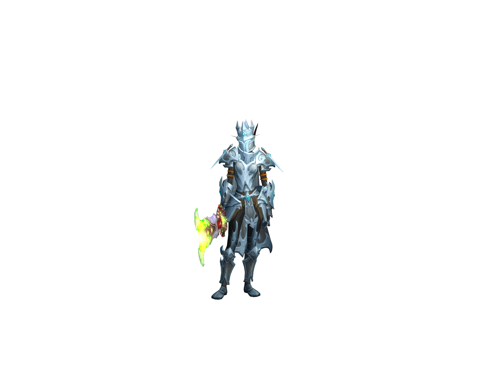 Penguinhump 3D character render