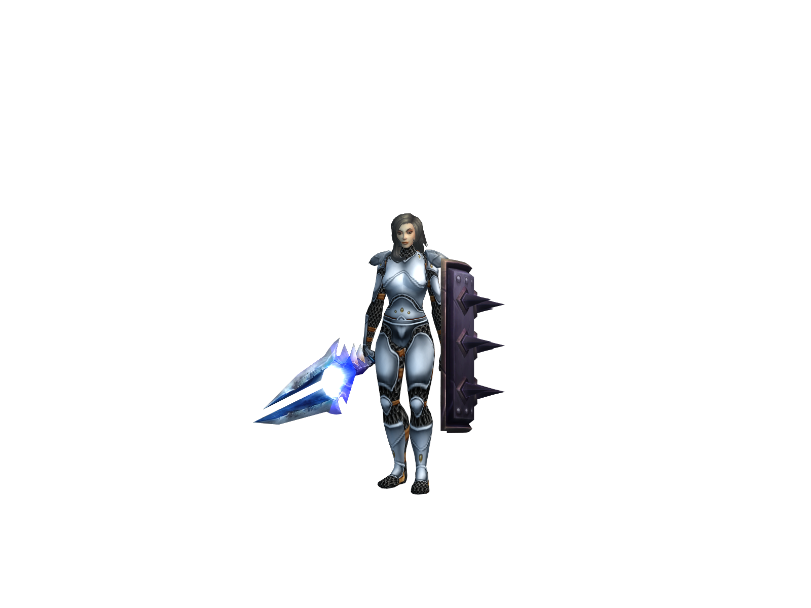 Van 3D character render