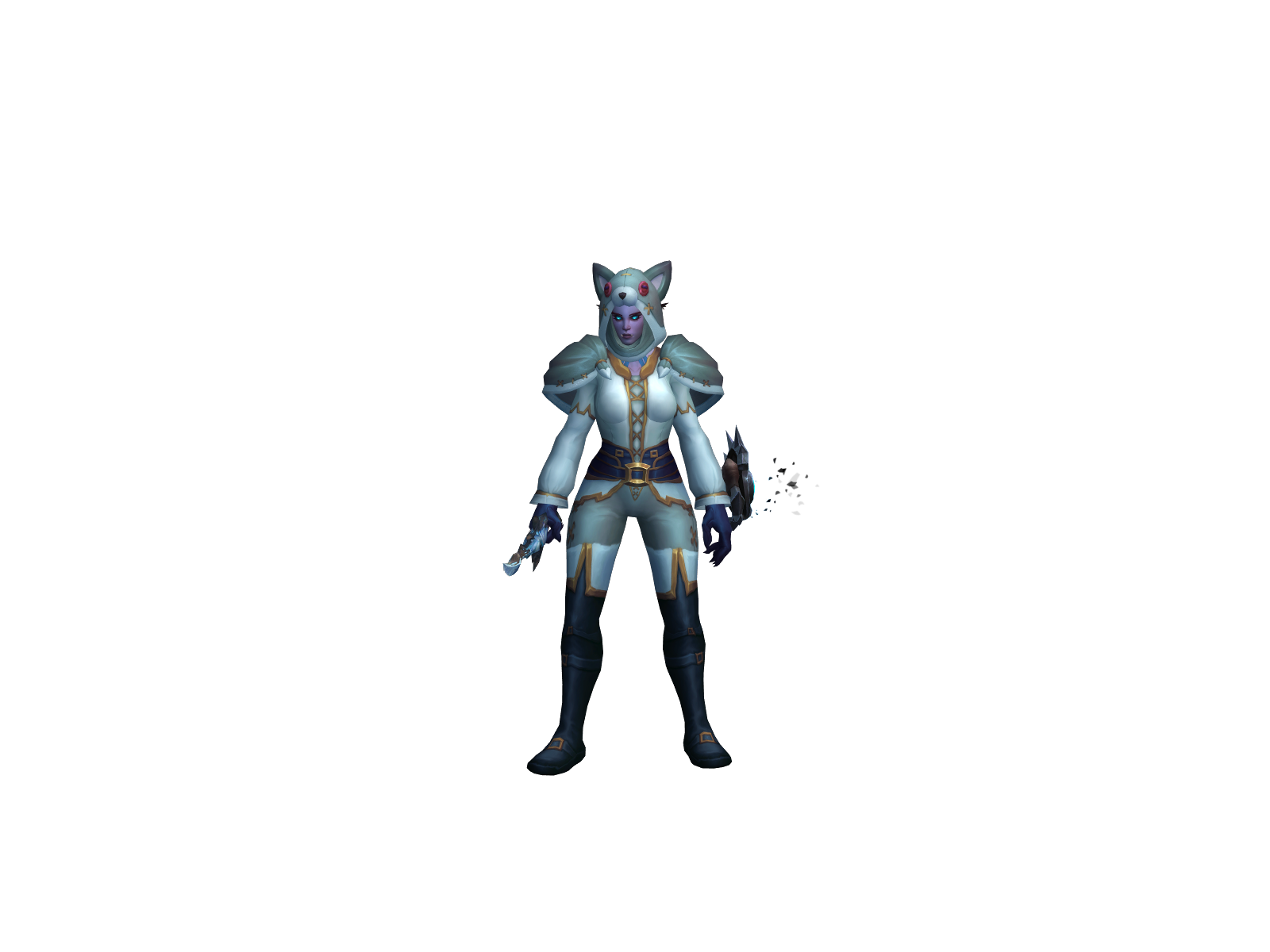 Breascha 3D character render
