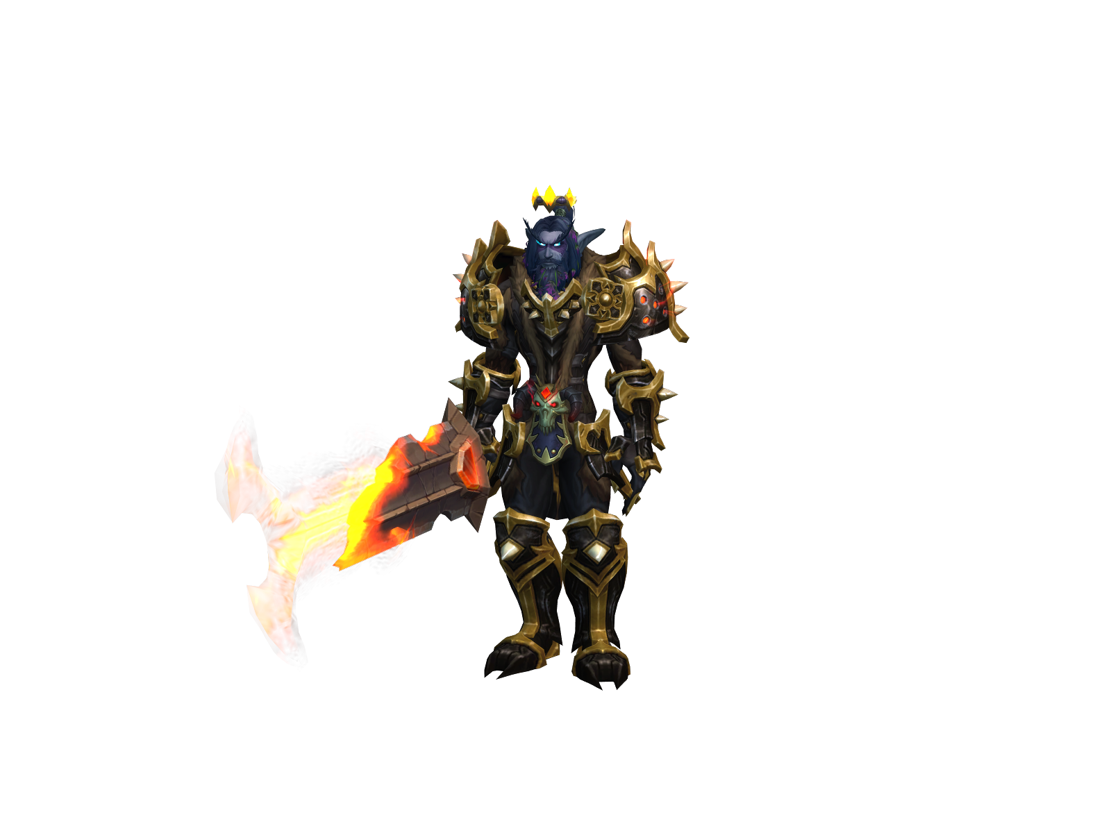 Yutafraud 3D character render