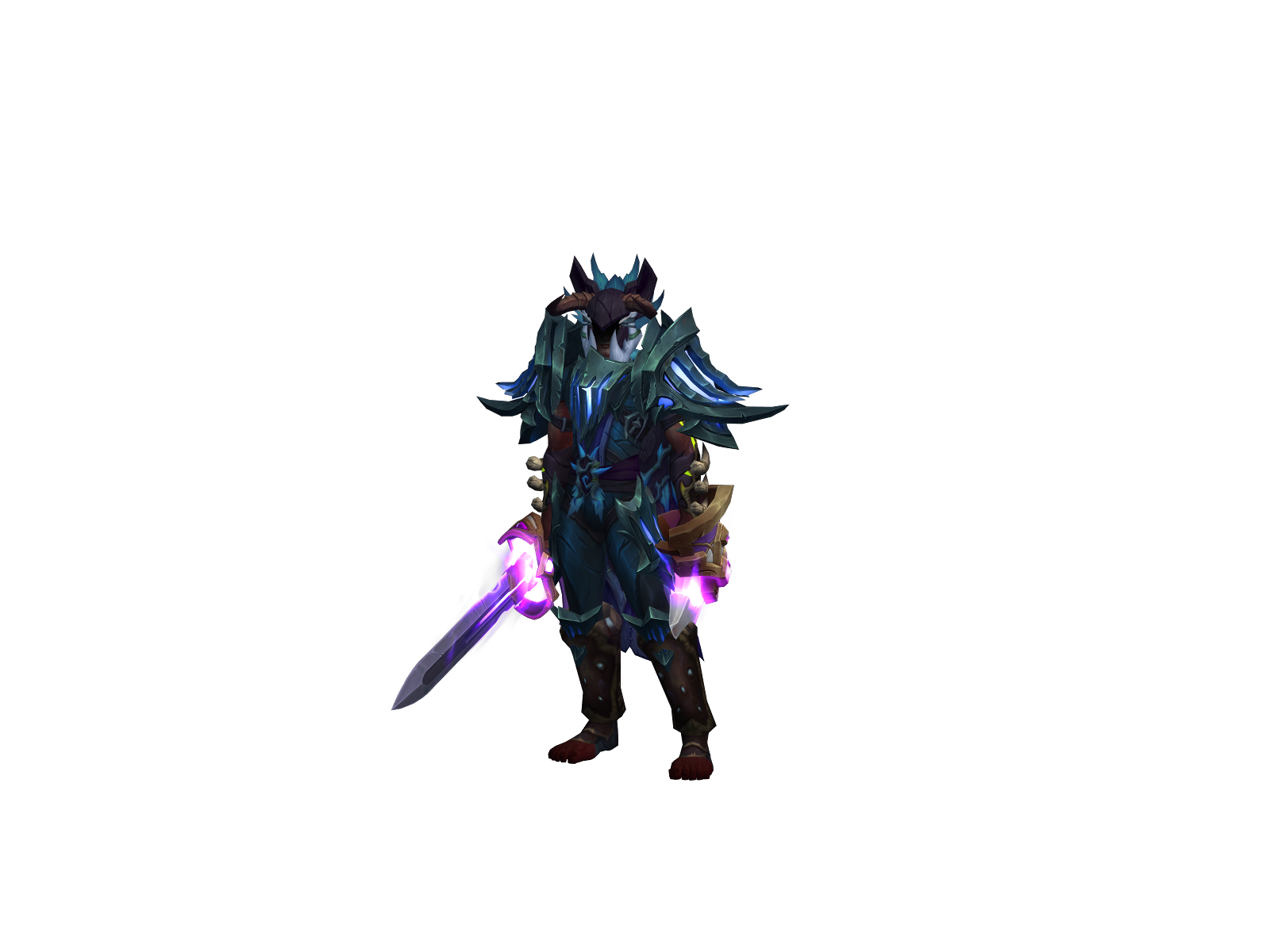 Sendji 3D character render