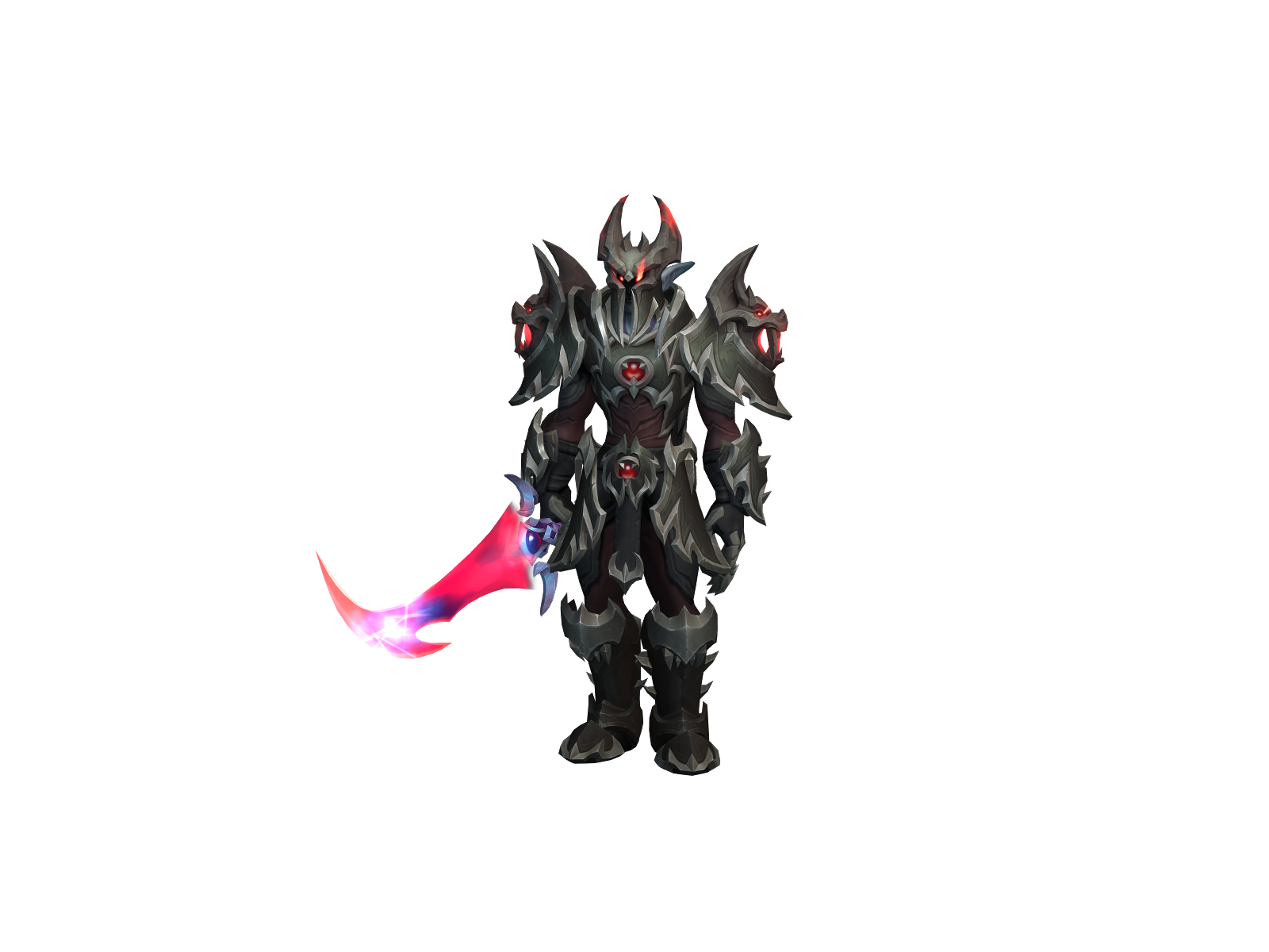 Frostfaze 3D character render