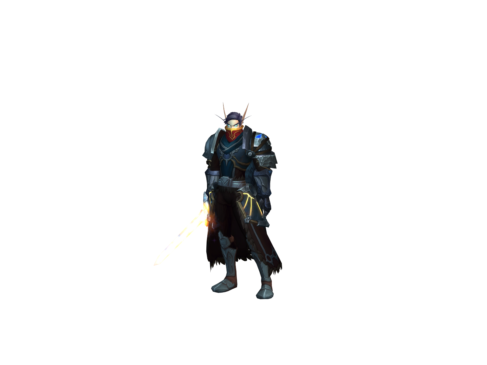 Solanian 3D character render